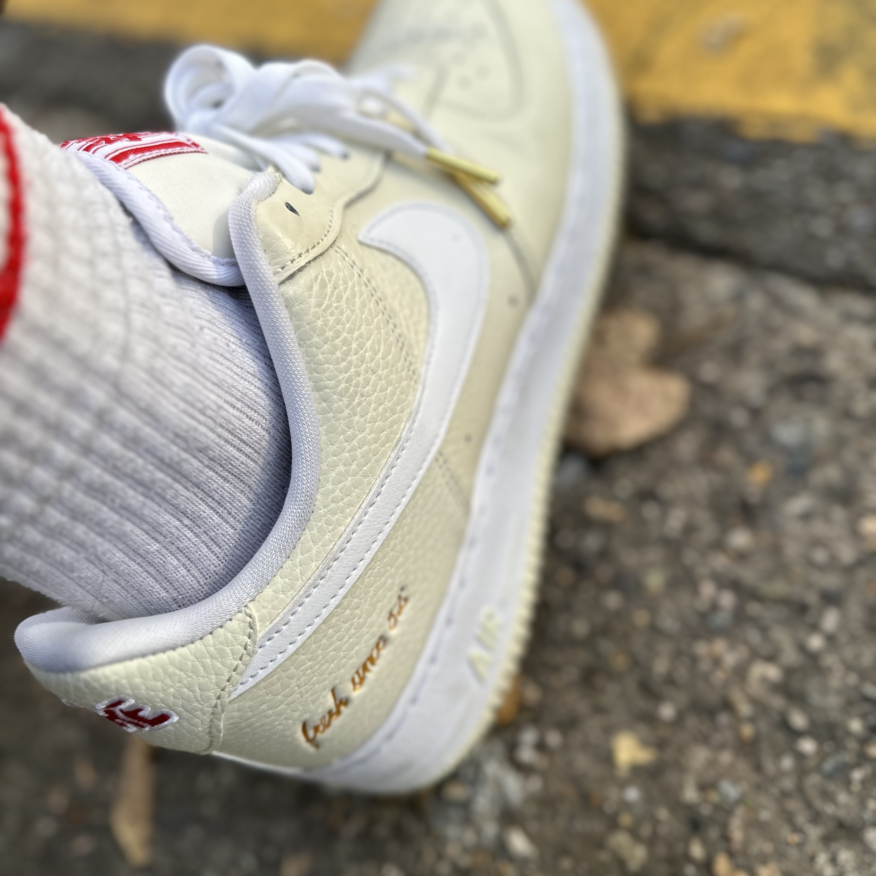 Nike Air Force 1 '07 PRM Popcorn 착용 스타일 - 3