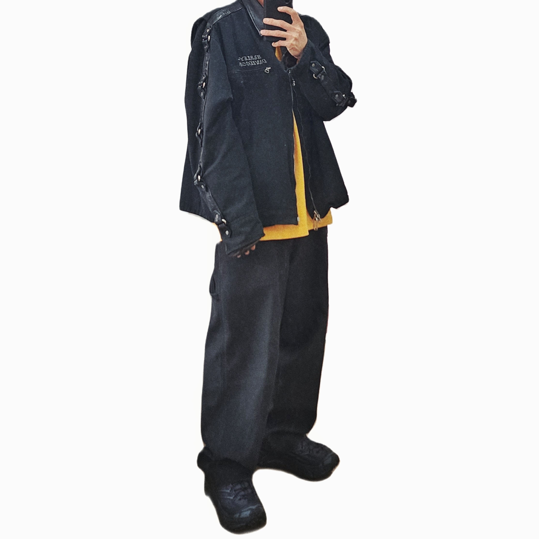 Hoka Mafate Origins Black 착용 스타일 - 1