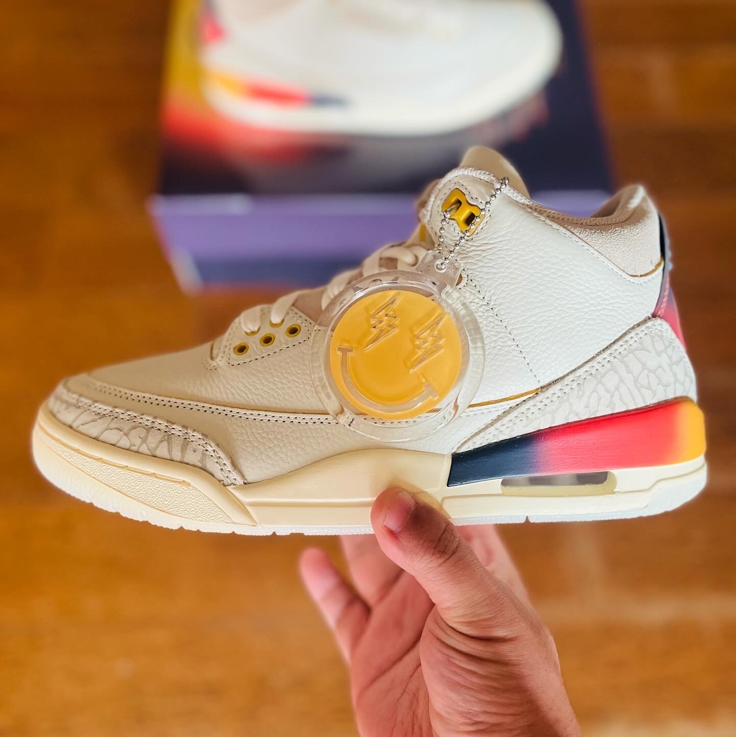 Jordan 3 x J Balvin Retro SP Sunset 착용 스타일 - 2