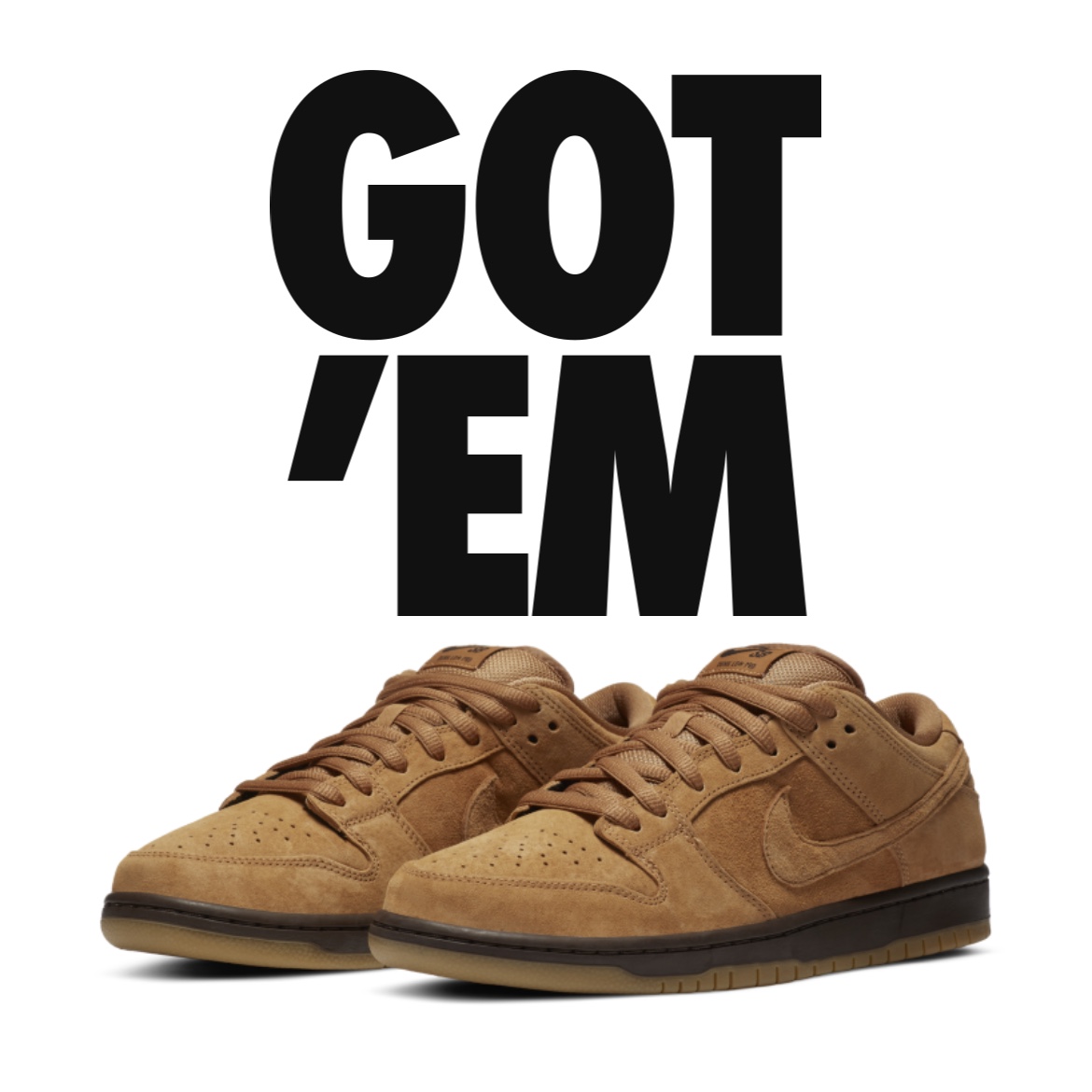 Nike SB Dunk Low Pro Wheat 2023 착용 스타일