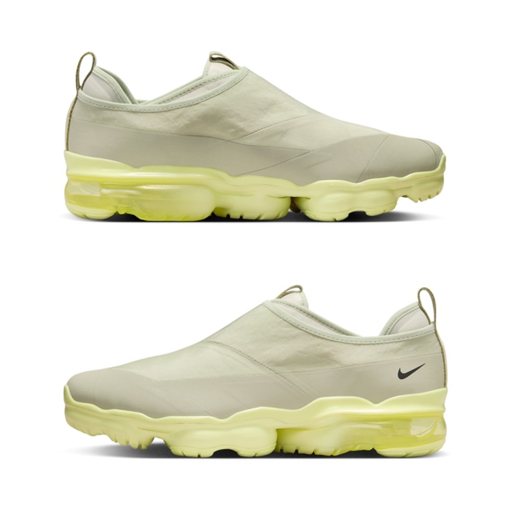 Nike Air VaporMax Moc Roam Light Stone and Luminous Green 착용 스타일 - 3
