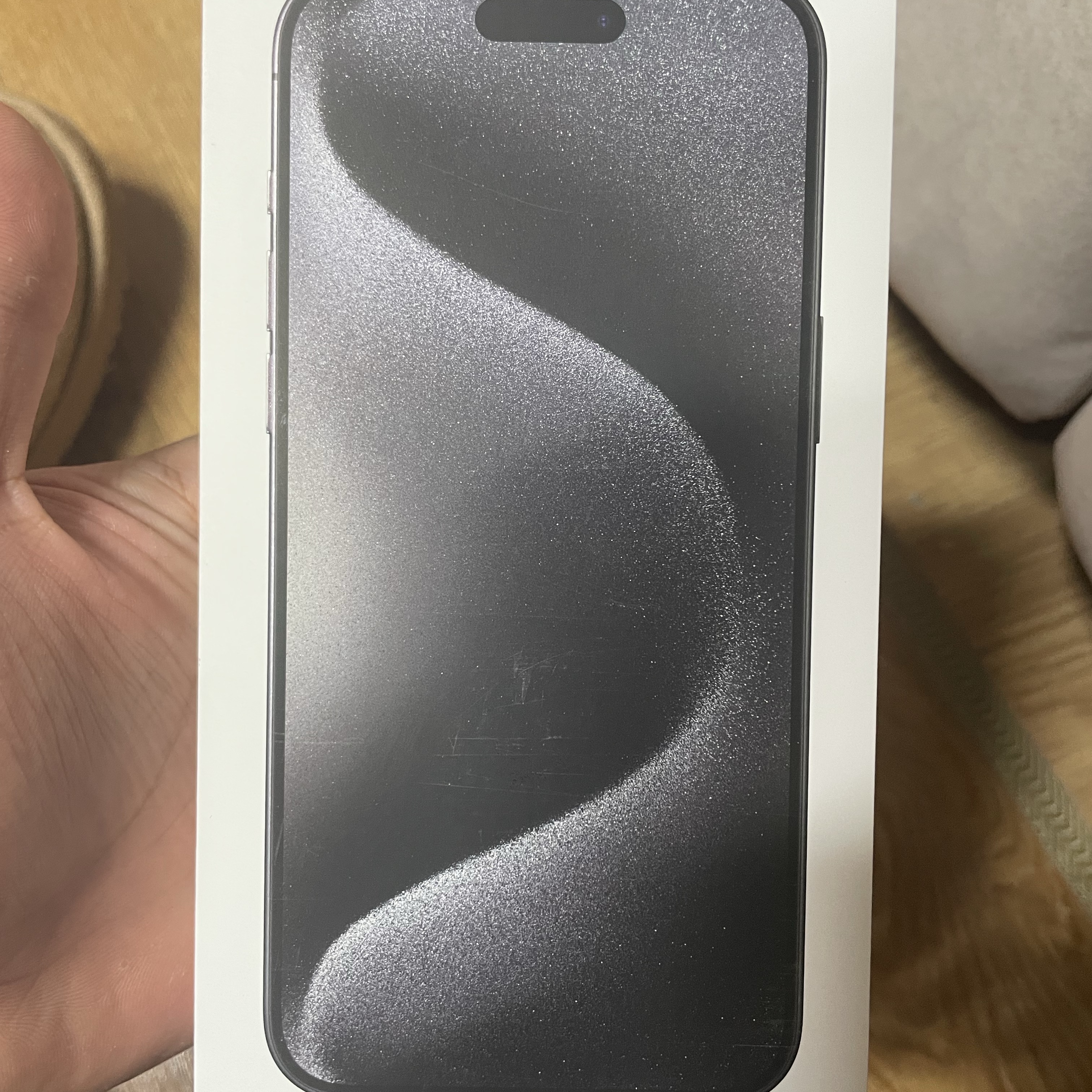 Apple iPhone 15 Pro Max 256GB Black Titanium (Korean Ver.) 착용 스타일
