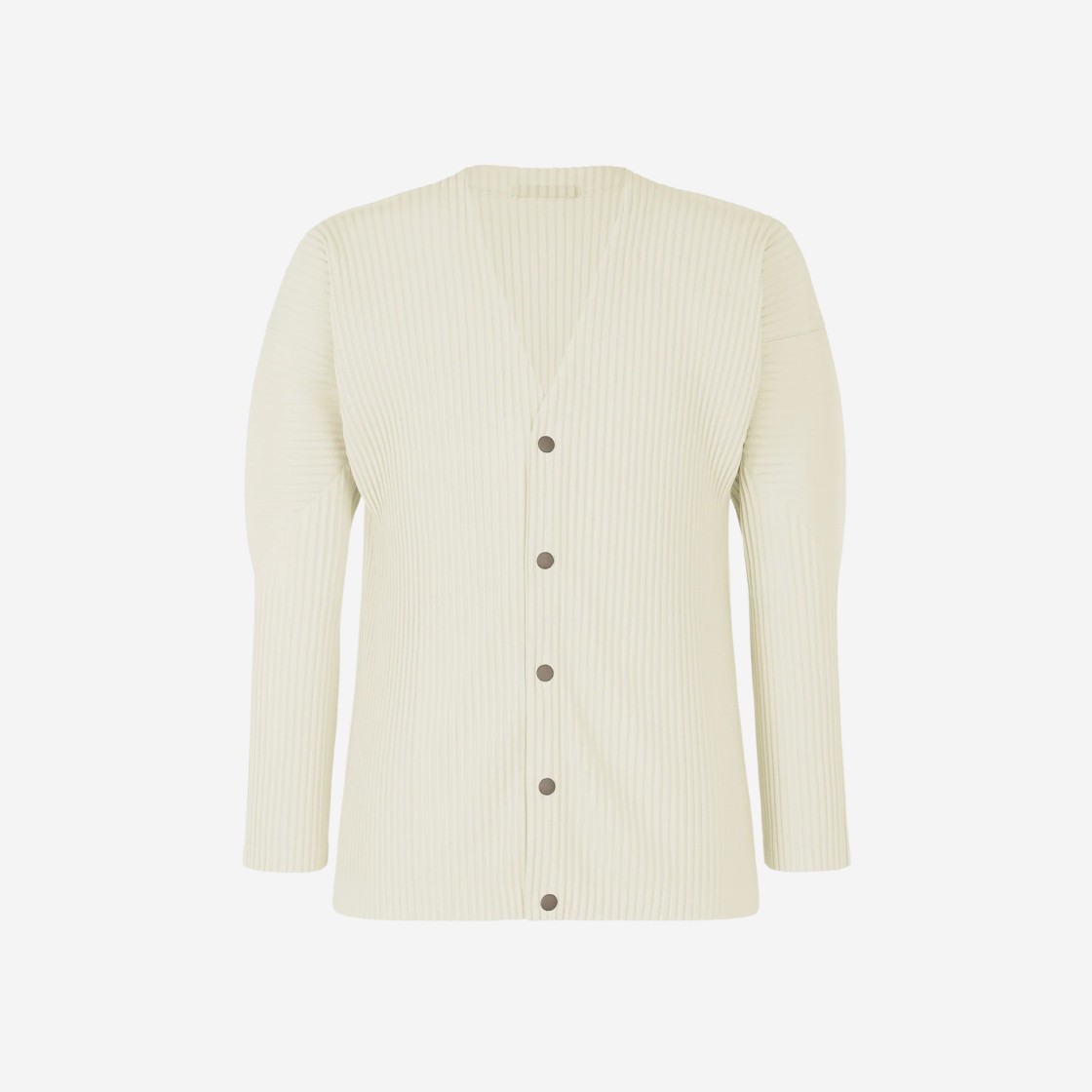 Homme Plisse Issey Miyake Color Pleats Cardigan Ivory 상세 이미지 1