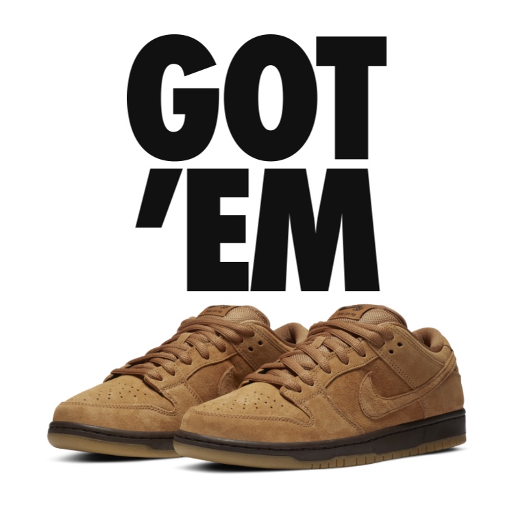 Nike SB Dunk Low Pro Wheat 2023 착용 스타일