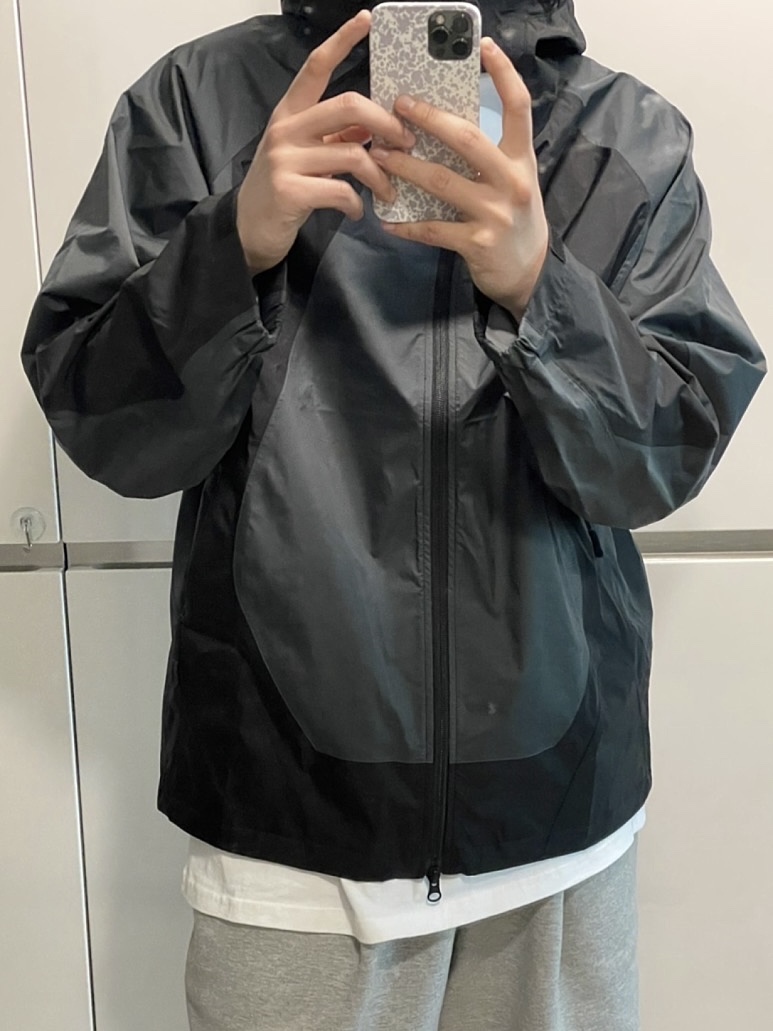 Sansan Gear 3L Jacket Black - 23SS 착용 스타일