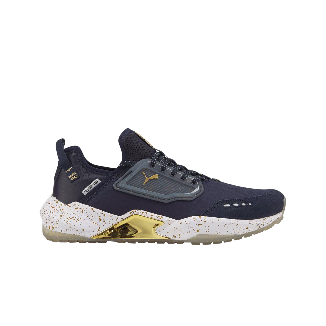 377491-01 Puma x PTC GS-One Sport Navy Blazer Team Gold