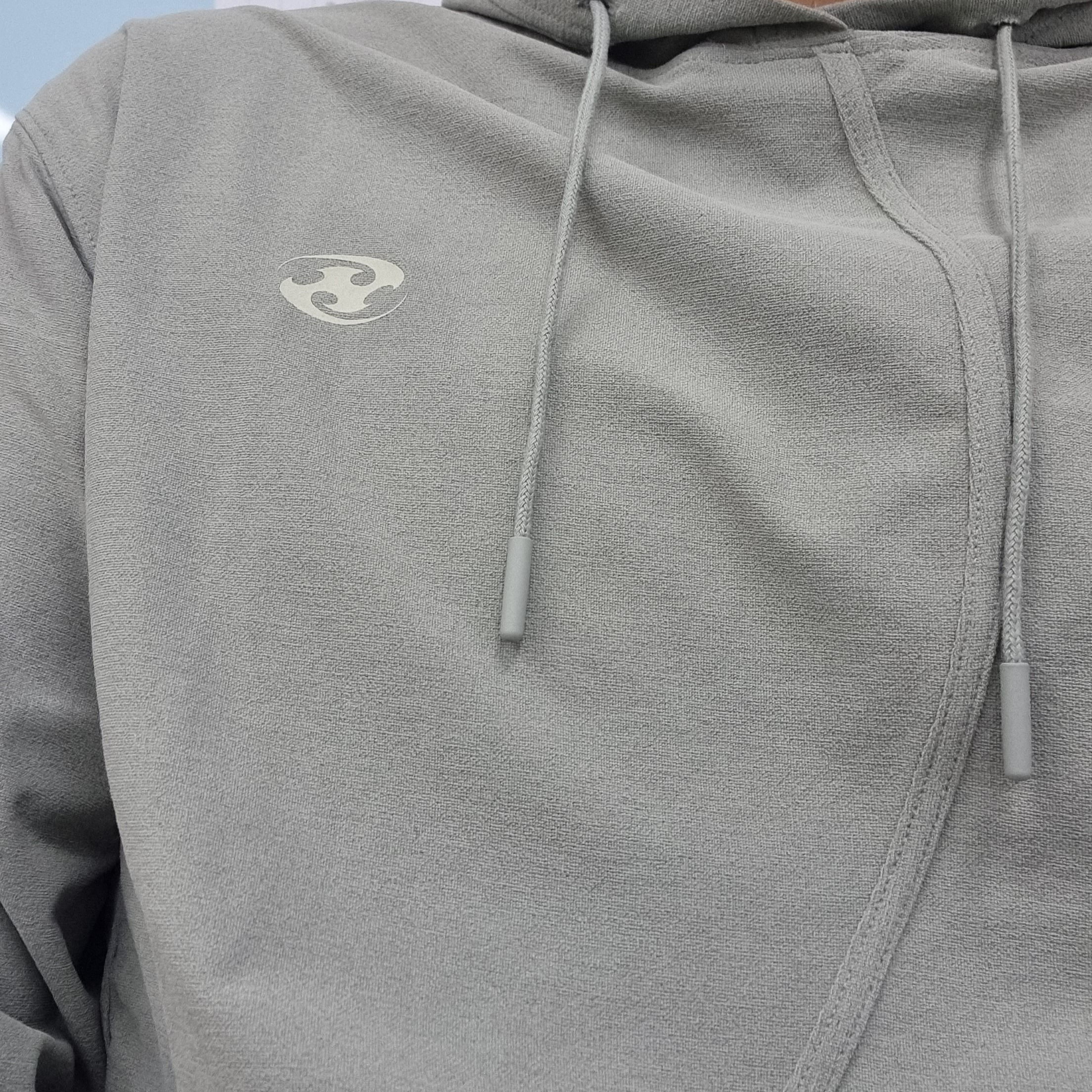 Sansan Gear Long Sleeves Hoodie Khaki - 23FW 착용 스타일 - 1