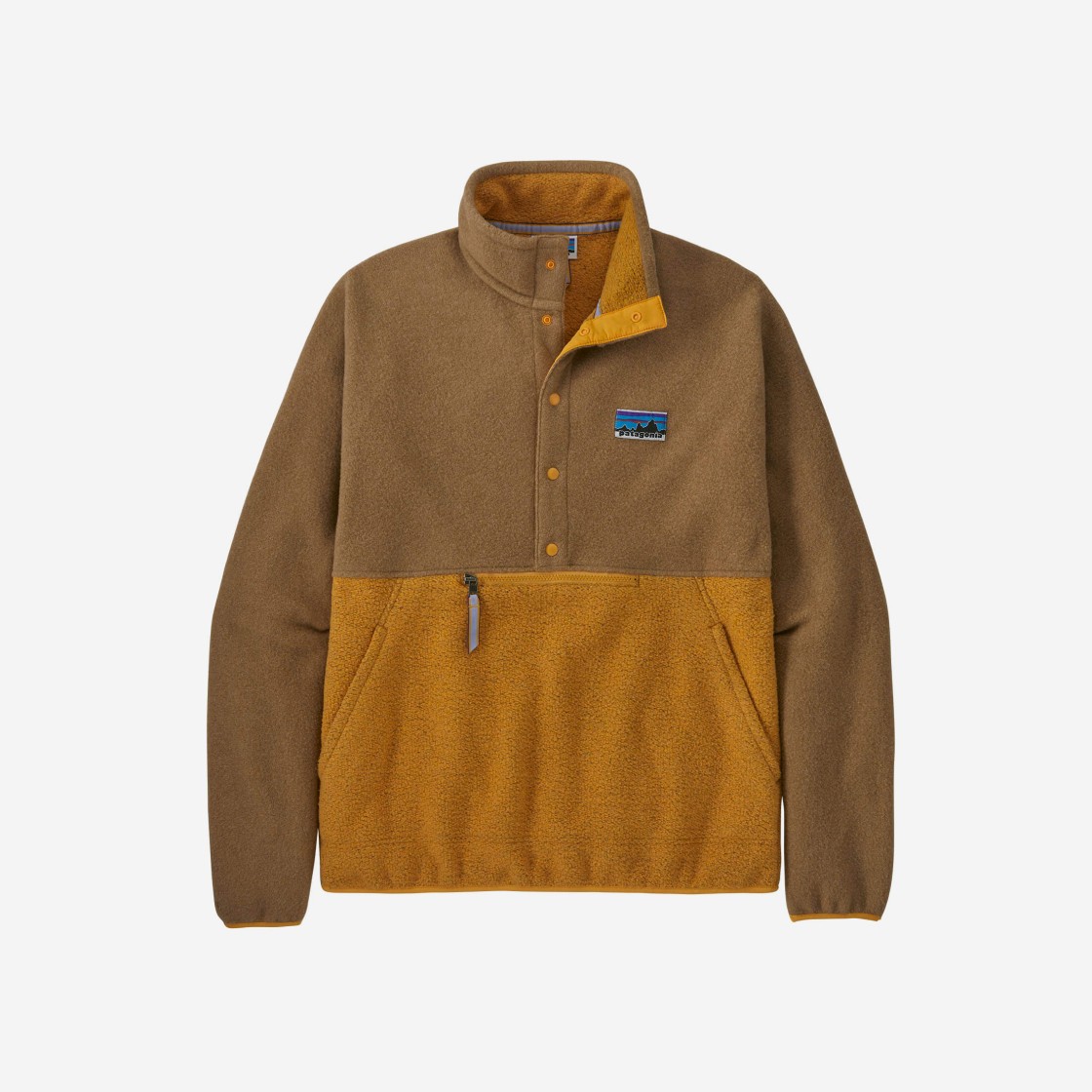 Patagonia Natural Blend Snap-T Fleece Pullover Dried Mango 상세 이미지 1