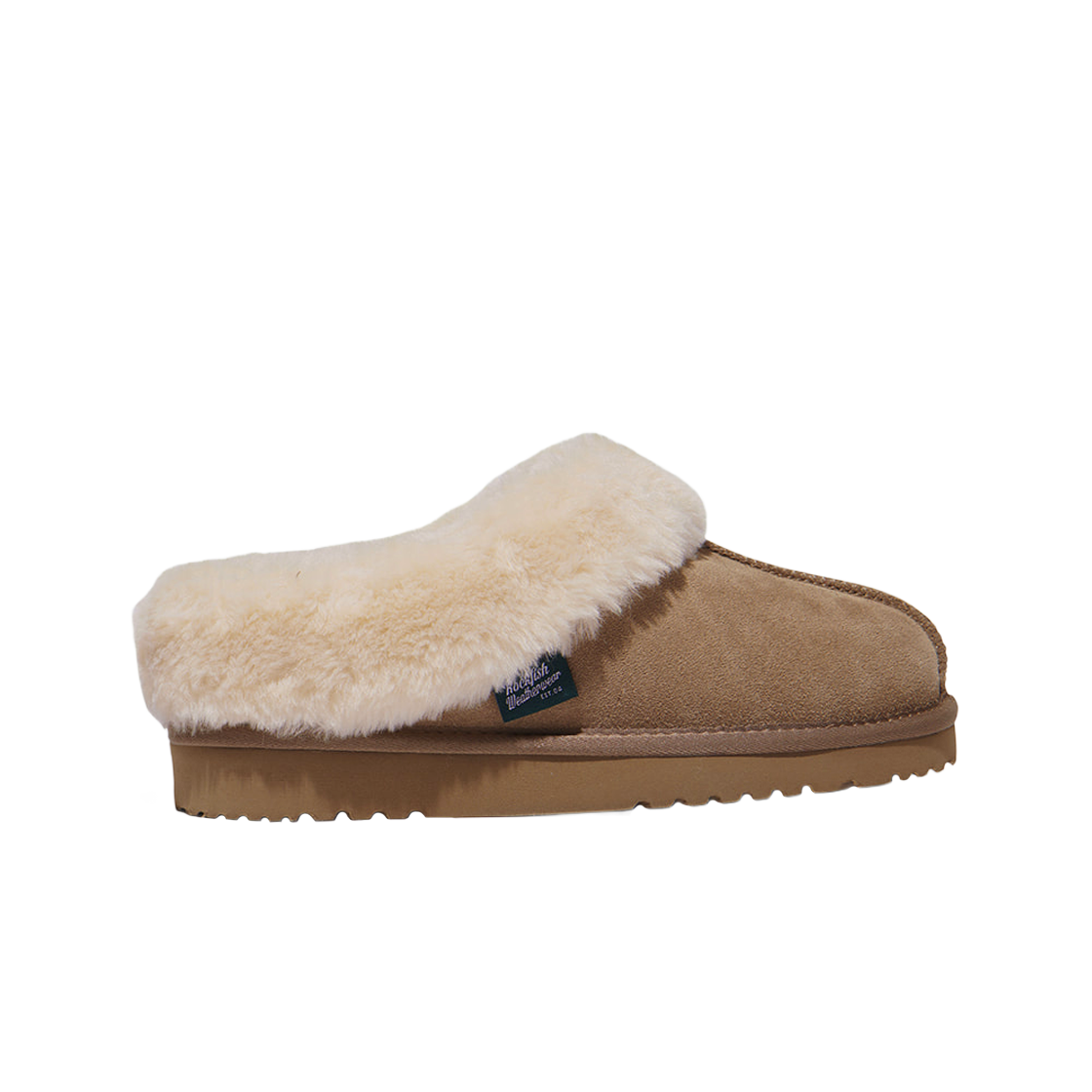 (W) 락피쉬웨더웨어 오리지널 윈터 퍼 뮬 코코아((W) Rockfishweatherwear Original Winter Fur Mule Cocoa) - 1