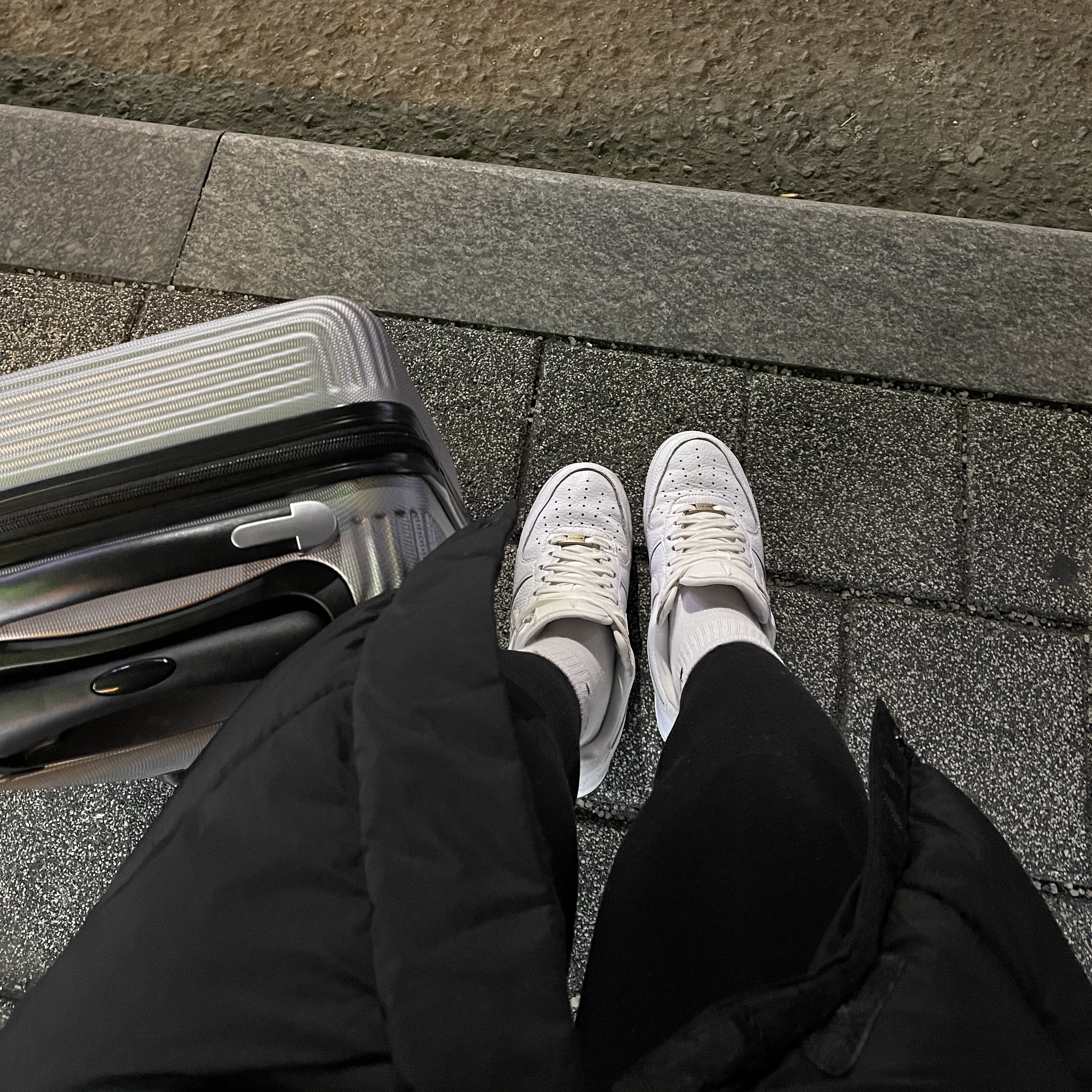 Nike Air Force 1 '07 Low White 착용 스타일