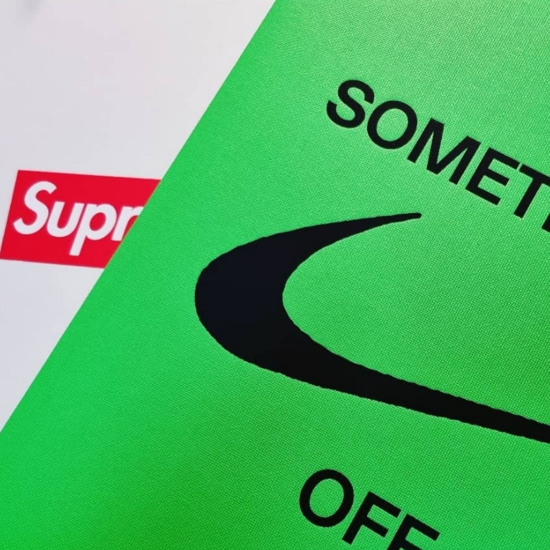 Supreme Vol.2 Book White - 19FW, Nike x Virgil Abloh Icons The Ten Something's Off Book 착용 스타일