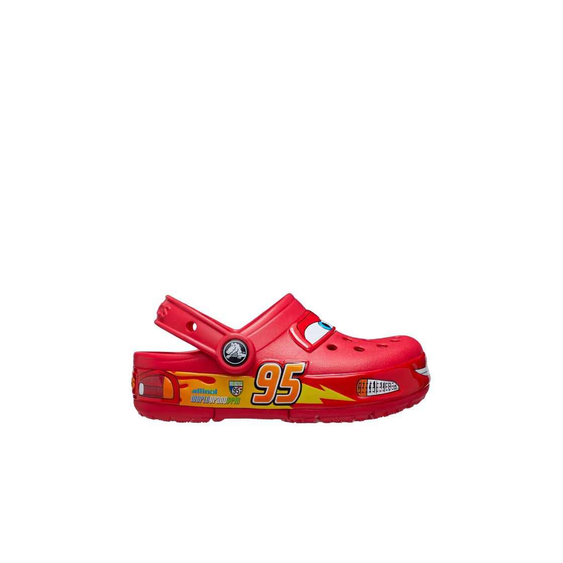 (TD) 크록스 x 카 클래식 클로그 라이트닝 맥퀸((TD) Crocs x Cars Classic Clog Lightning McQueen) - 1