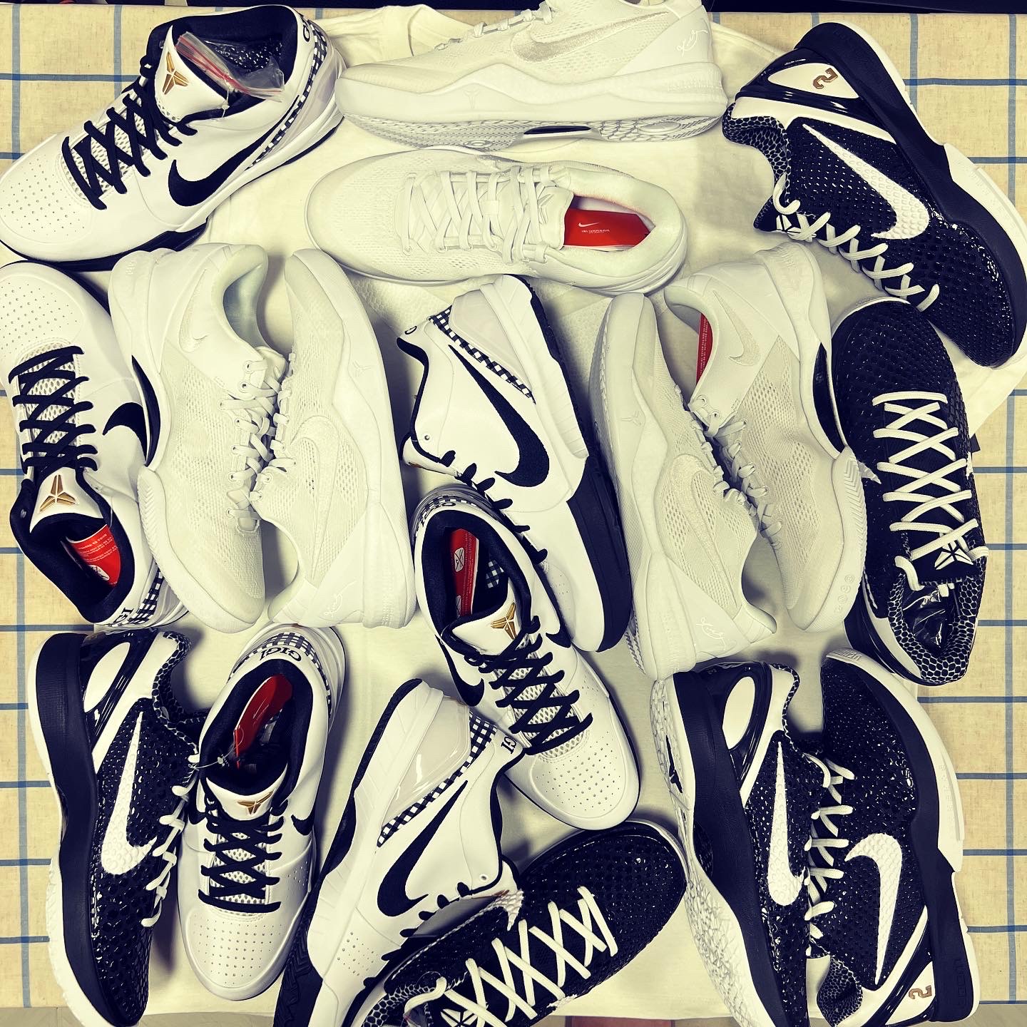 Nike Kobe 8 Protro Halo, Nike Kobe 4 Protro Mambacita Gigi 착용 스타일 - 1
