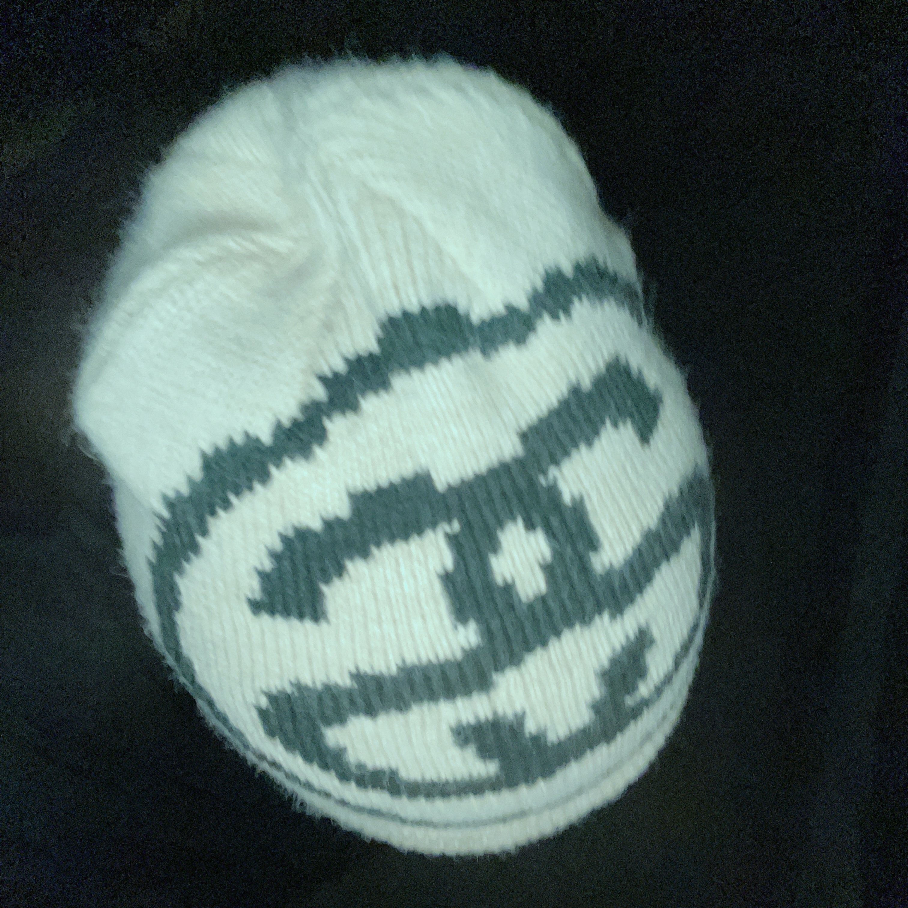 Stussy Big Link Cuff Beanie Natural 착용 스타일