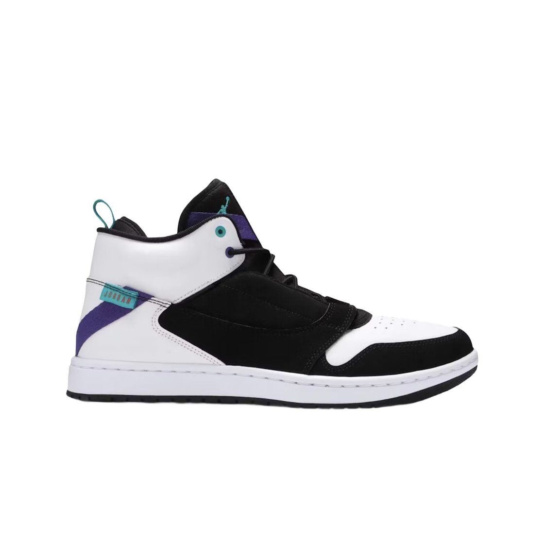 AO1329-035 Jordan Fadeaway Black Turbo Green