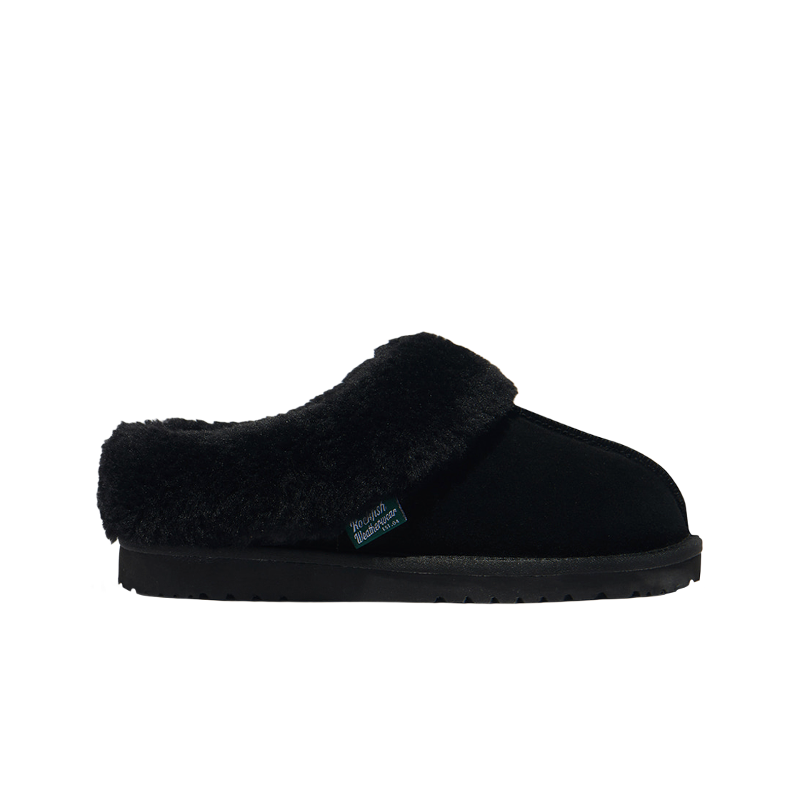 (W) 락피쉬웨더웨어 오리지널 윈터 퍼 뮬 블랙((W) Rockfishweatherwear Original Winter Fur Mule Black) - 1