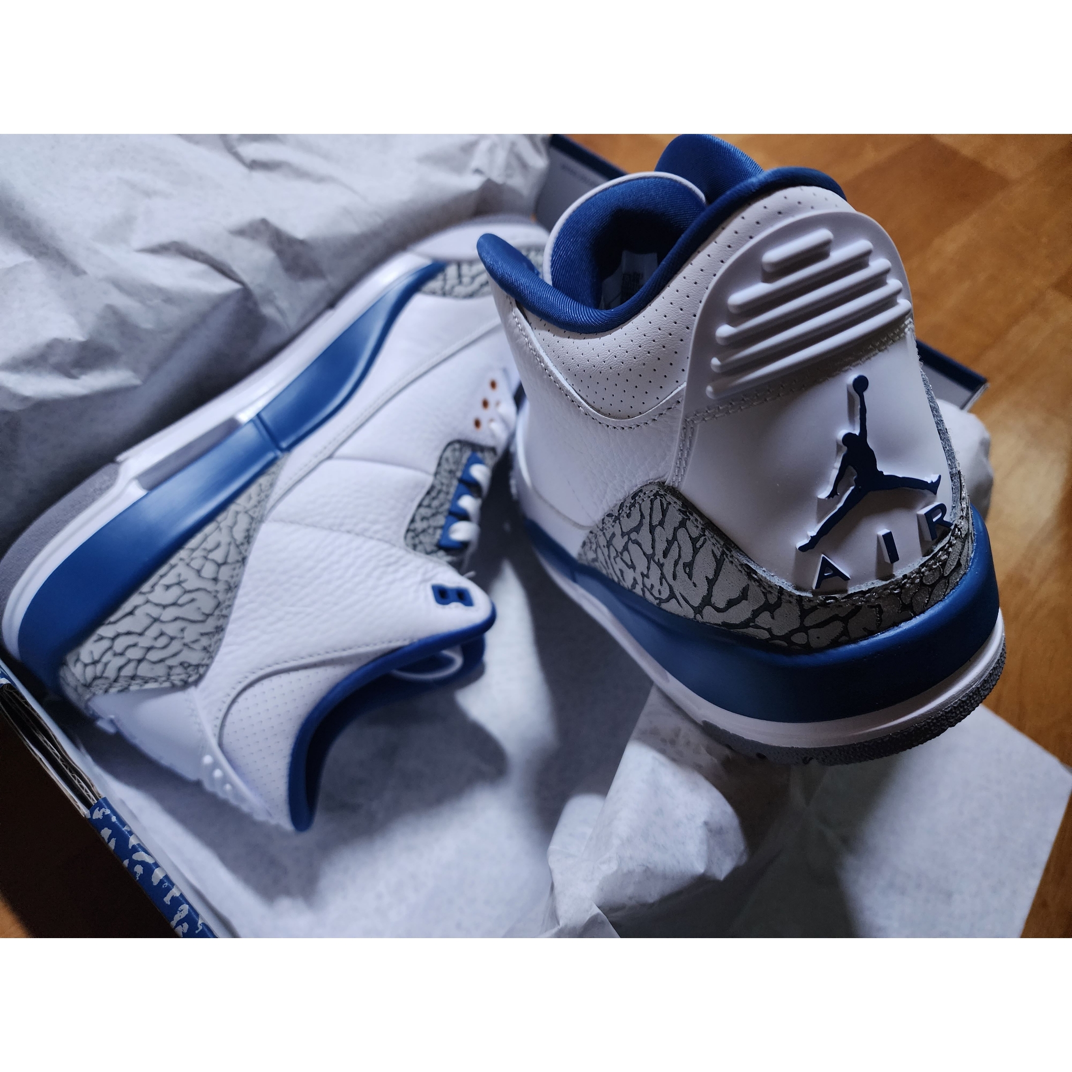 Jordan 3 Retro True Blue and Copper 착용 스타일 - 2
