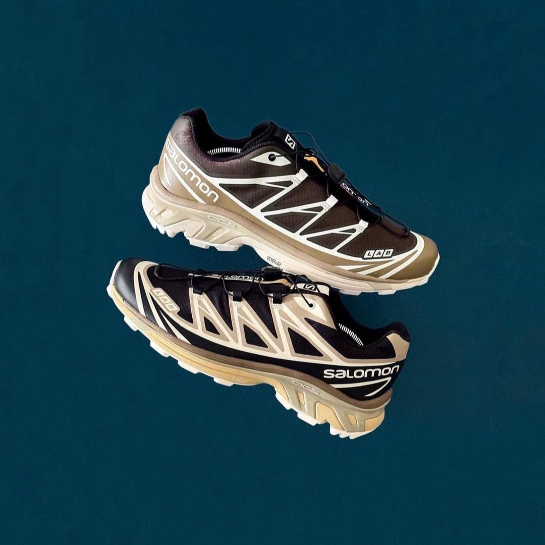 Gentle Monster Lilit 01 BR Black Brown, Salomon XT-6 Aegean Blue Tortoise Shell 착용 스타일 - 5