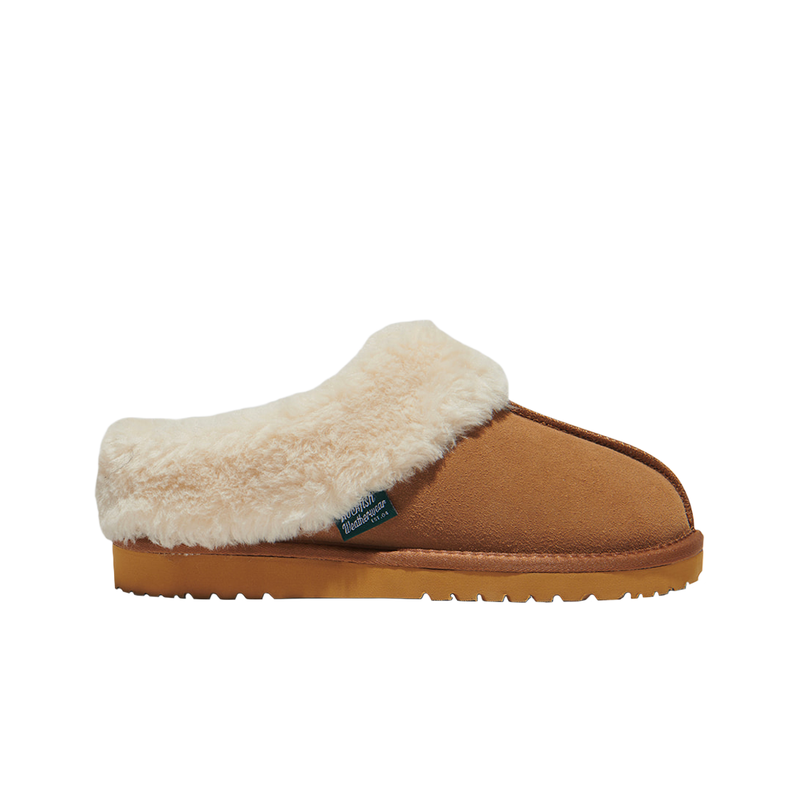 (W) 락피쉬웨더웨어 오리지널 윈터 퍼 뮬 체스트넛((W) Rockfishweatherwear Original Winter Fur Mule Chestnut)