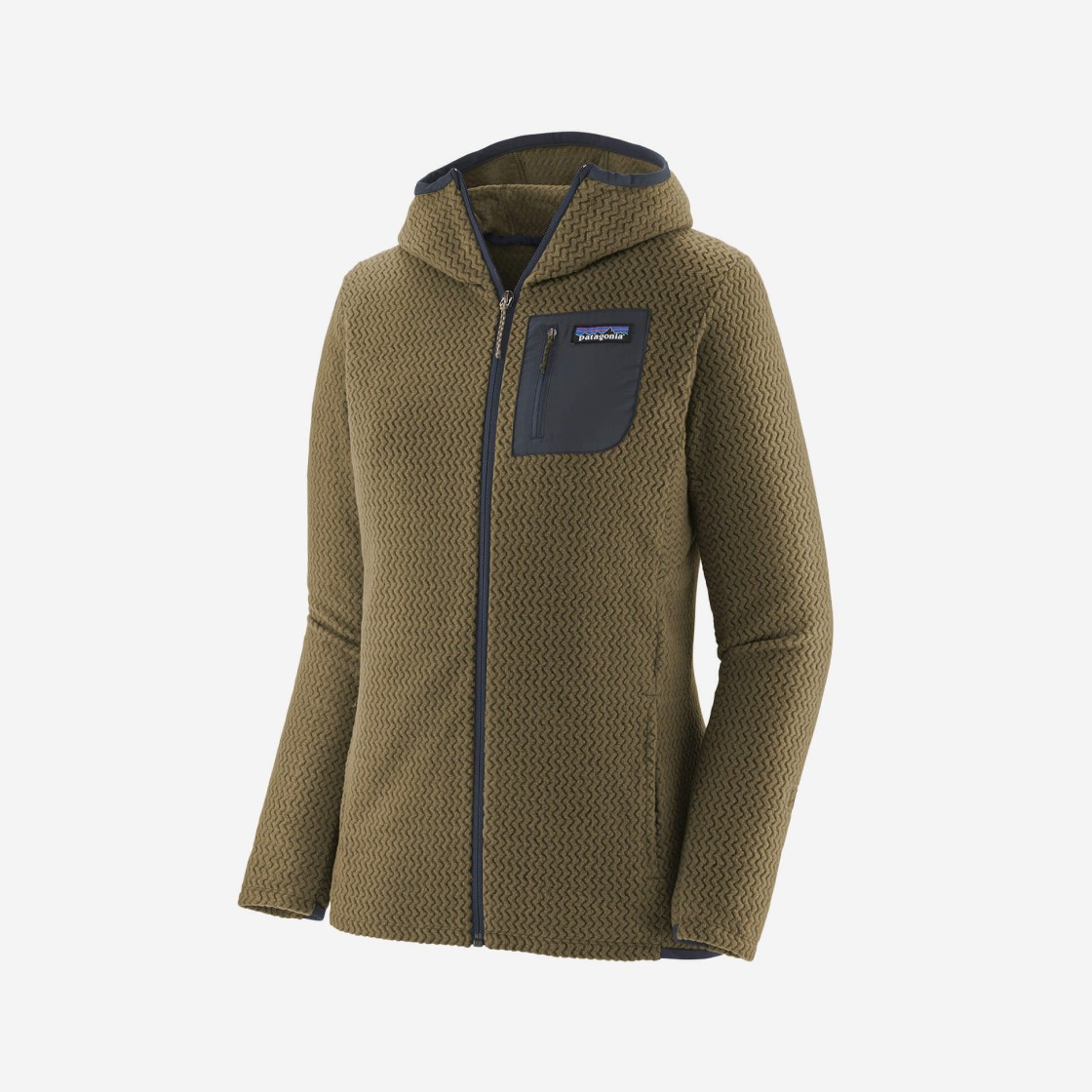 (W) Patagonia R1 Air Full-Zip Hoody Sage Khaki 상세 이미지 1