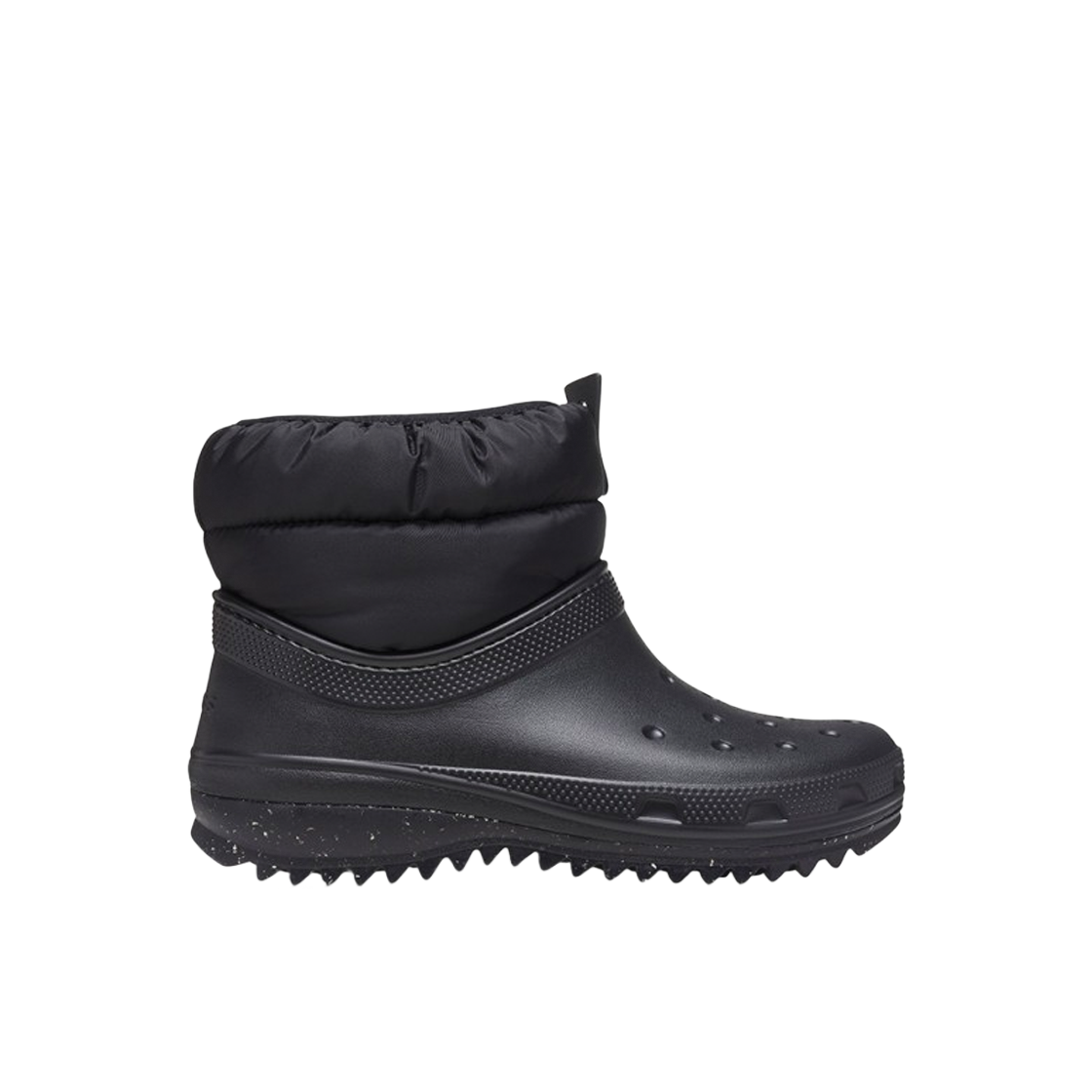 (W) 크록스 클래식 네오 퍼프 쇼티 부츠 블랙