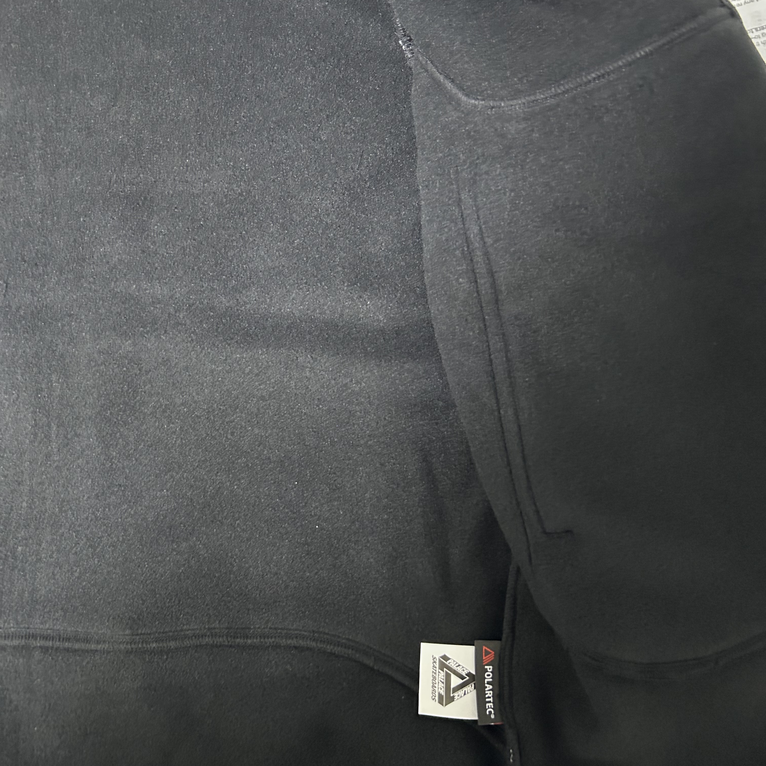 Palace Polartec 3M Hooded Jacket Black - 23FW 착용 스타일 - 5