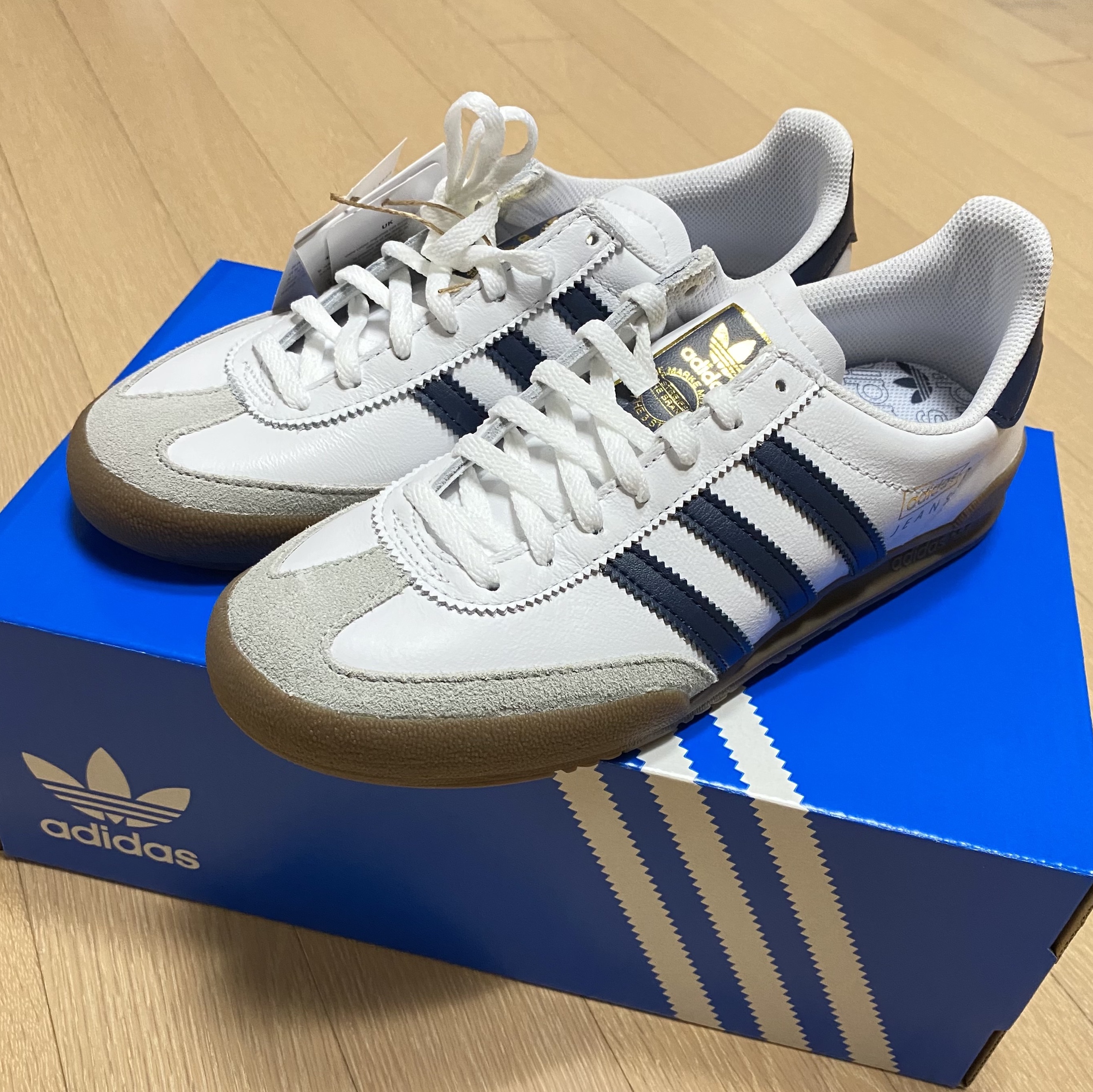 Adidas Samba Vegan White Black 착용 스타일