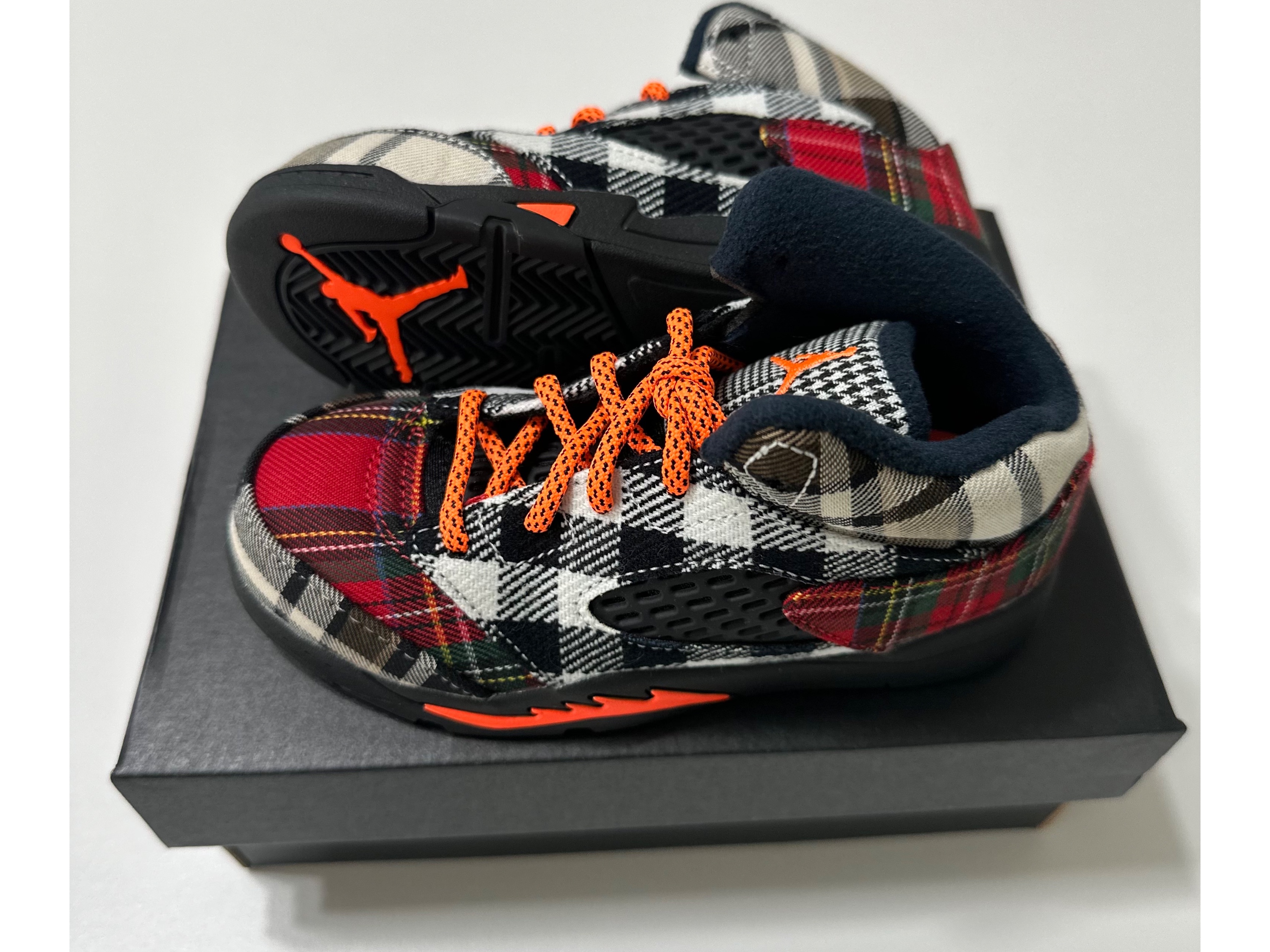 (TD) Jordan 5 Retro Plaid 착용 스타일 - 1