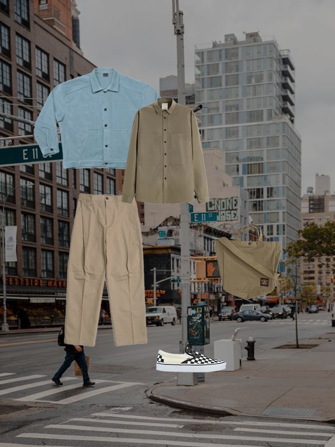 Barbour Ashby Wax Jacket Olive, Birkenstock Tokio Habana - Regular 착용 스타일 - 5