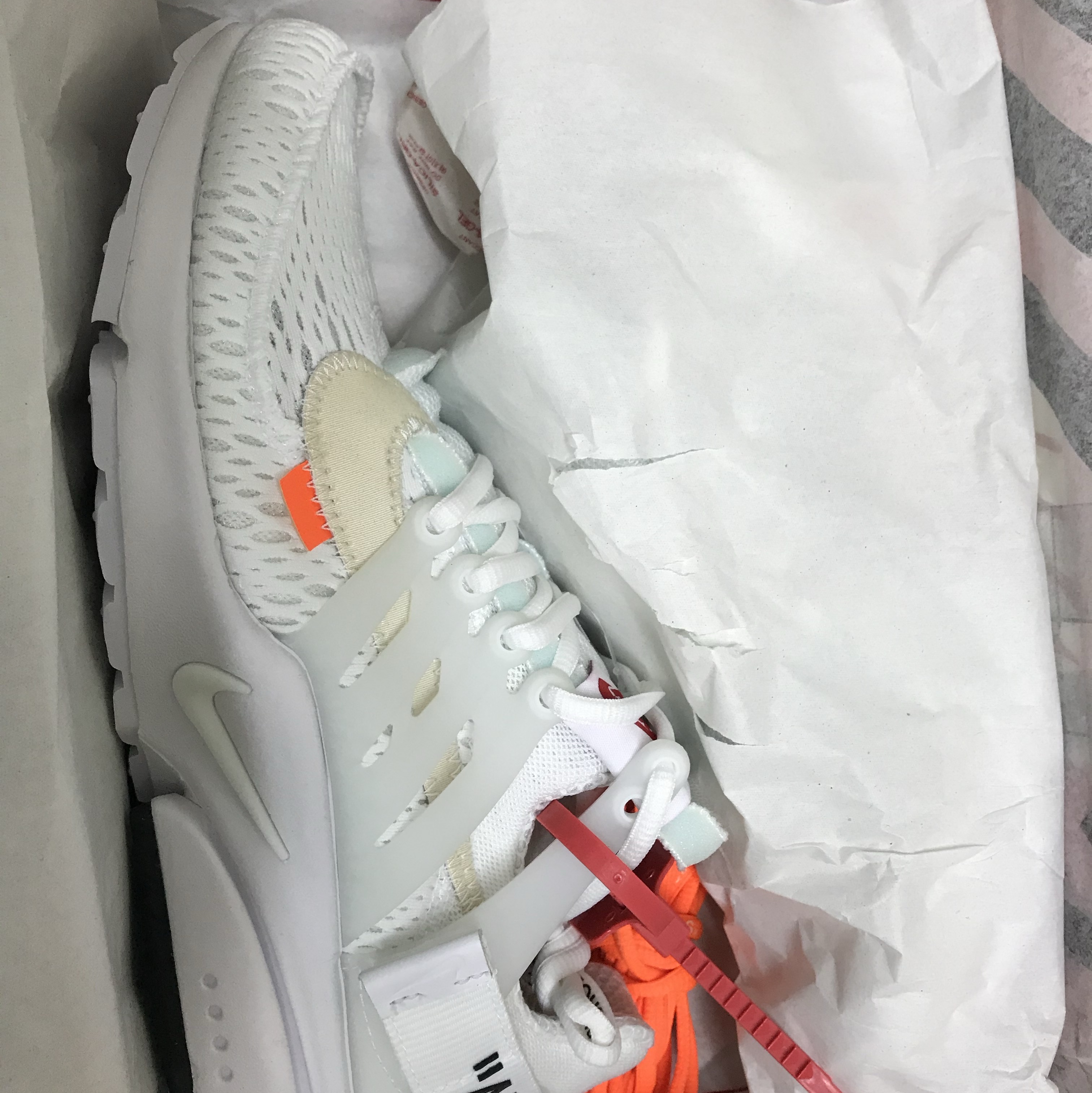 Nike x Off-White Air Presto White 착용 스타일