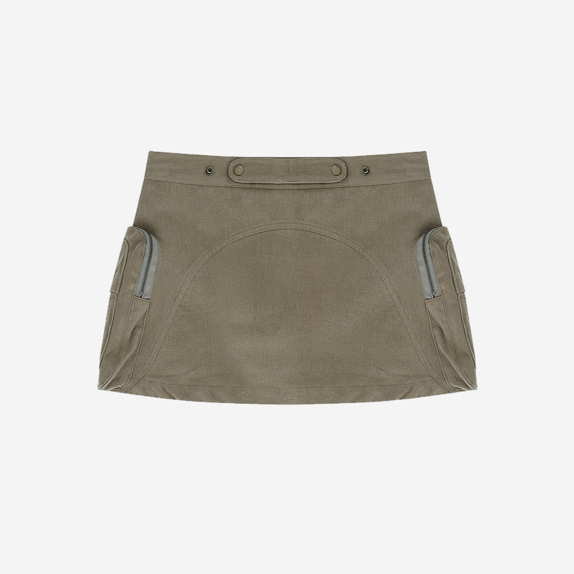 【KASHIKO】Fluffy Cargo Mini Skirt Pants Khaki 카시코 우먼 플러피 카고 미니 스커트 팬츠 카키 | Kashiko | KREAM