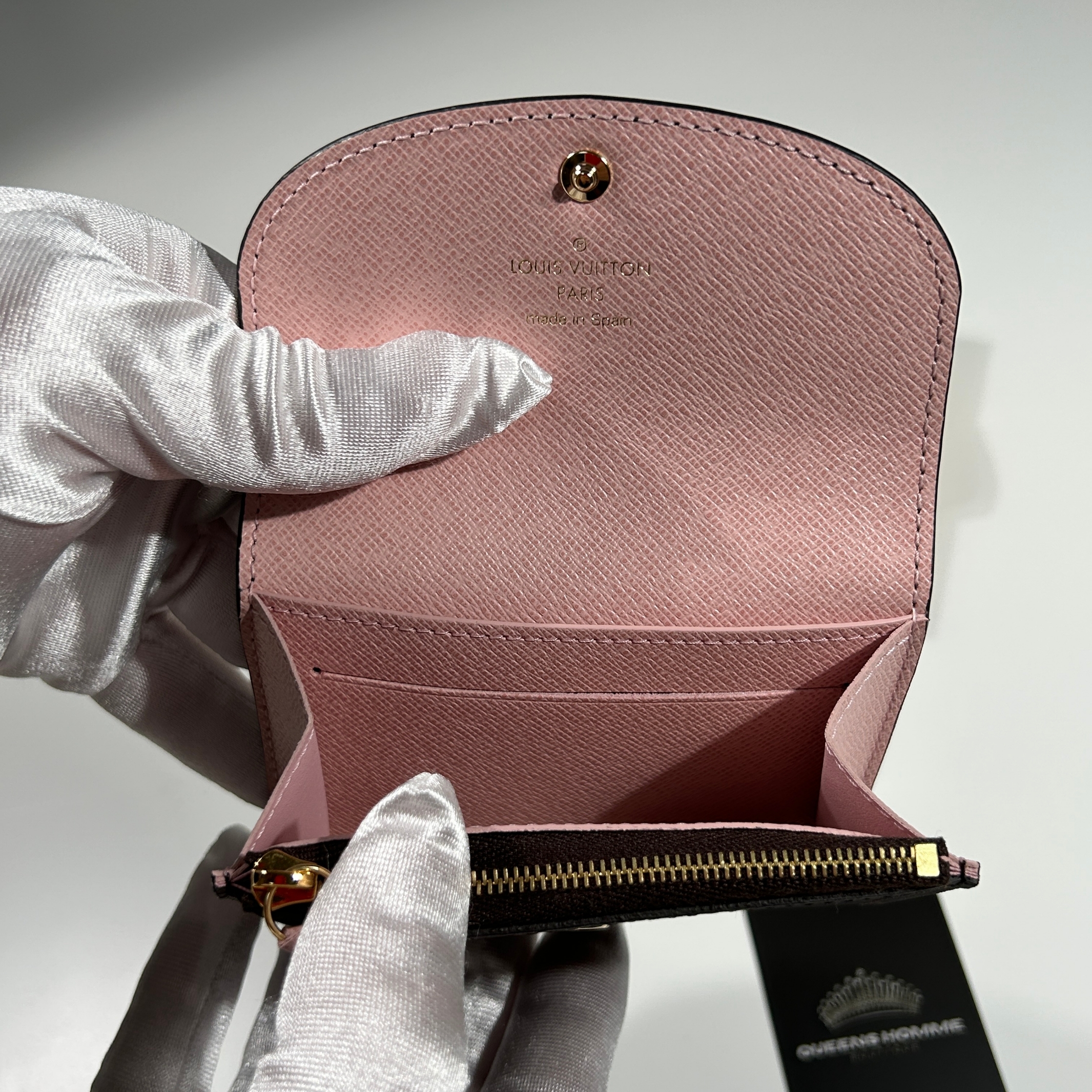 Louis Vuitton Rosalie Coin Purse Monogram Rose Ballerine 착용 스타일 - 4