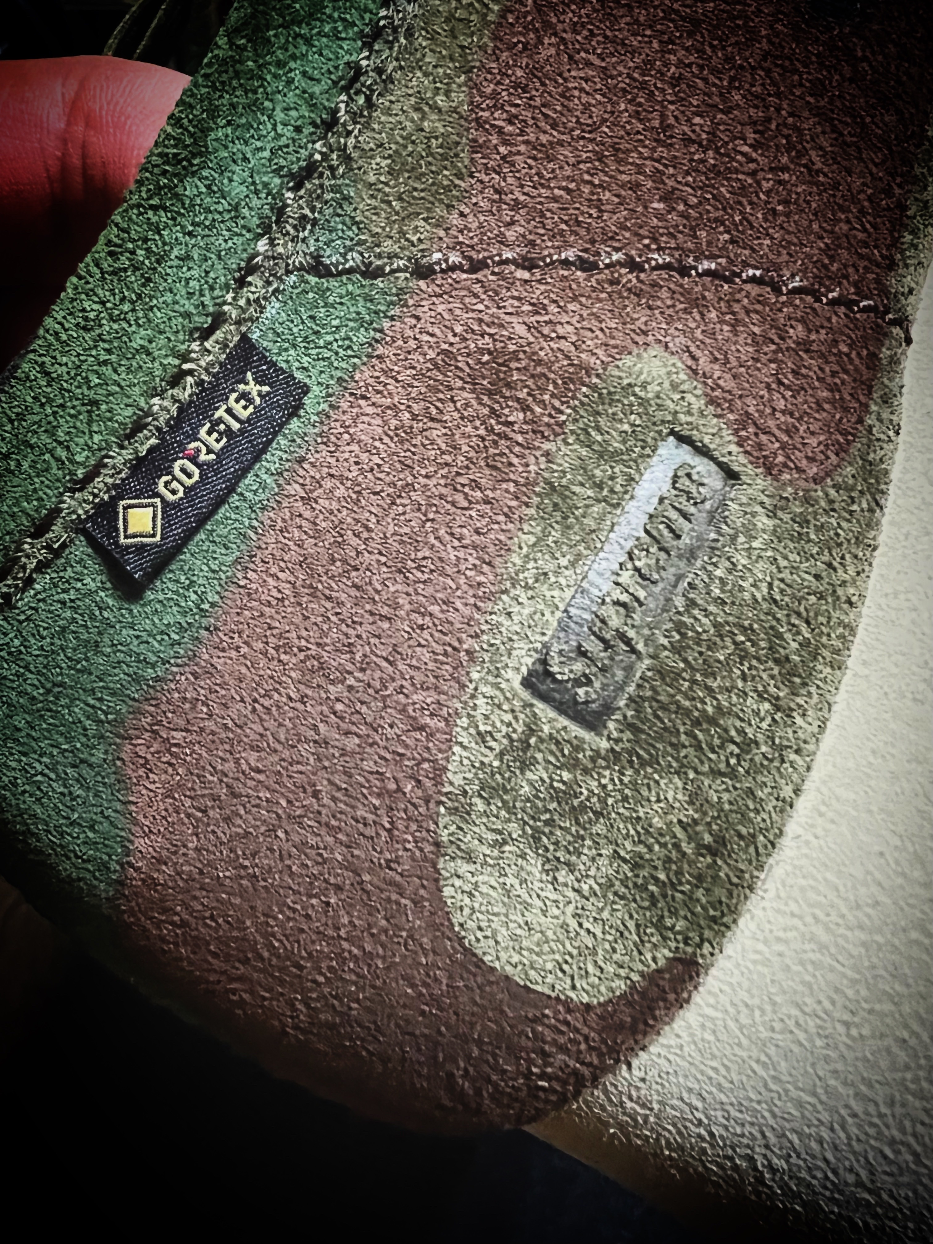 Supreme Military Boonie Olive Prym1 Camo - 22SS, Supreme Griffin Camp Cap Yellow Camo - 22FW 착용 스타일 - 6