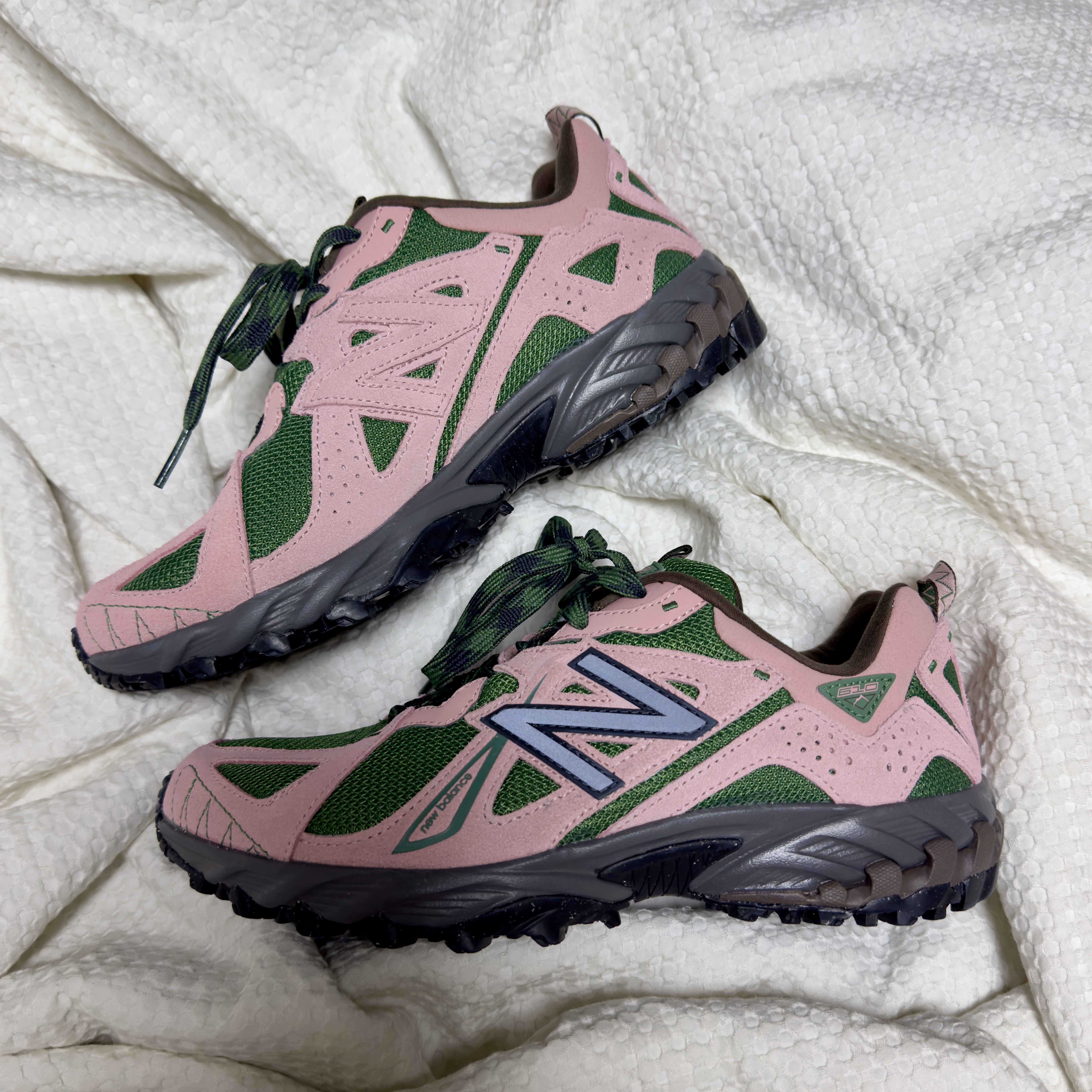 New Balance ML610T Pink Moon - D Standard 착용 스타일 - 1