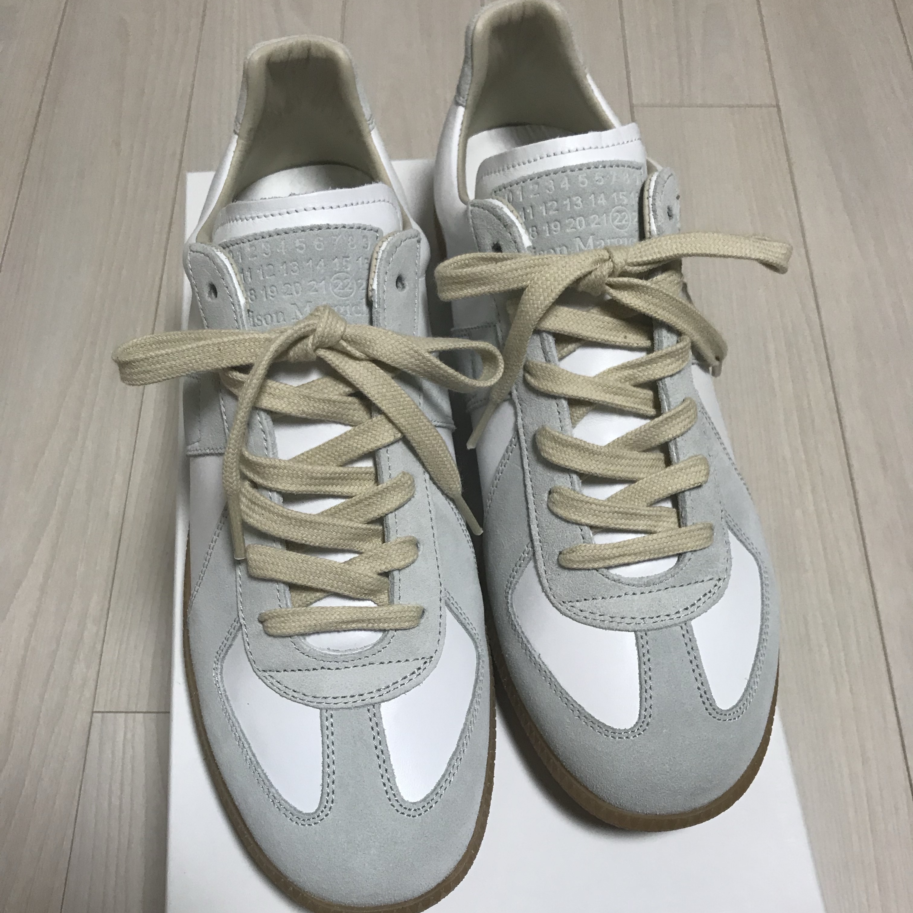Maison Margiela Replica Slip-On Sneakers White 착용 스타일