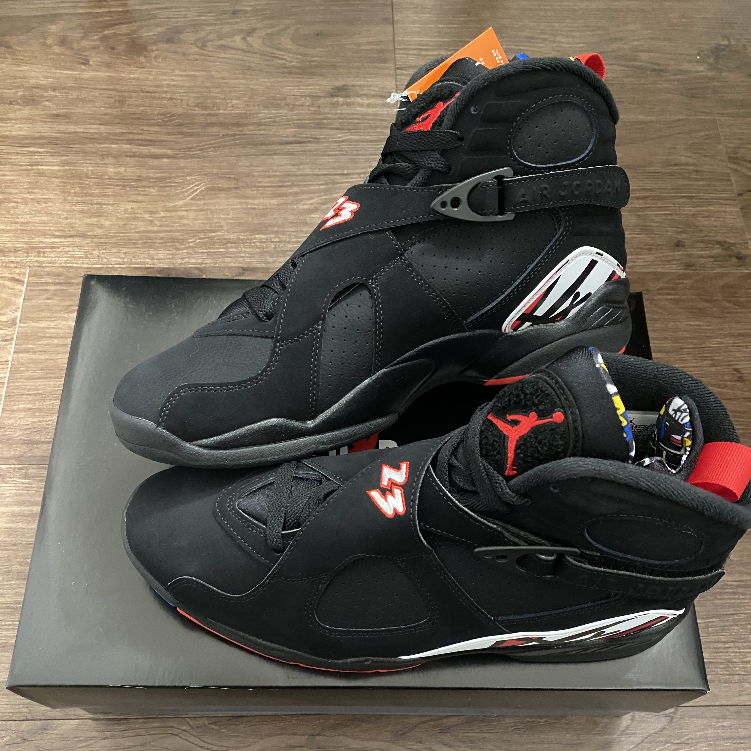 Jordan 8 Retro Playoffs 2023 착용 스타일