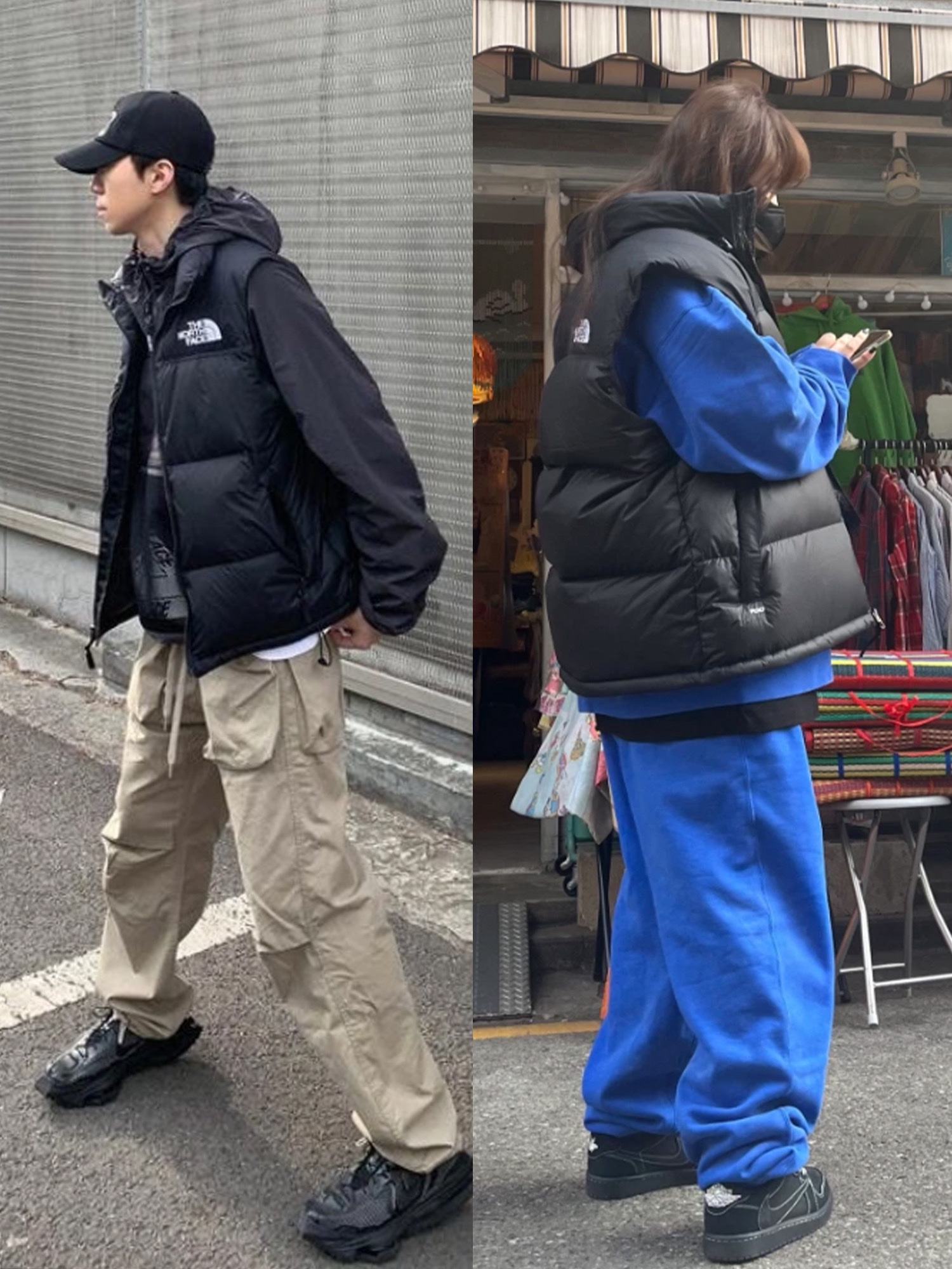Nike x Kasina Dunk Low 80's Bus, Supreme Gore-Tex Camp Cap Black - 22FW 착용 스타일 - 2