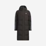 Adidas 3S Long Down Jacket Black - KR sizing