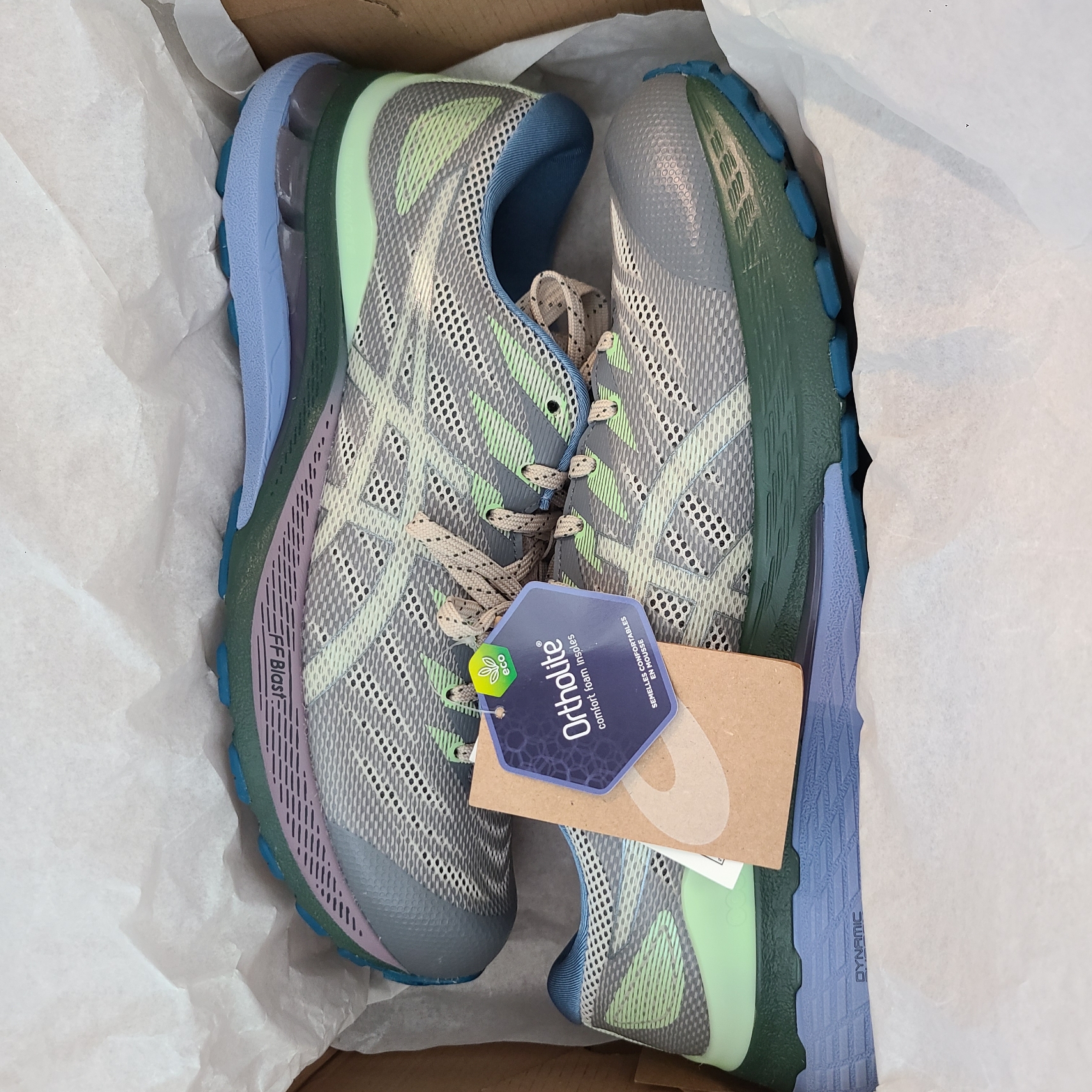 (W) Asics FN3-S Gel-Kayano 28 Gargoyle Fog 착용 스타일