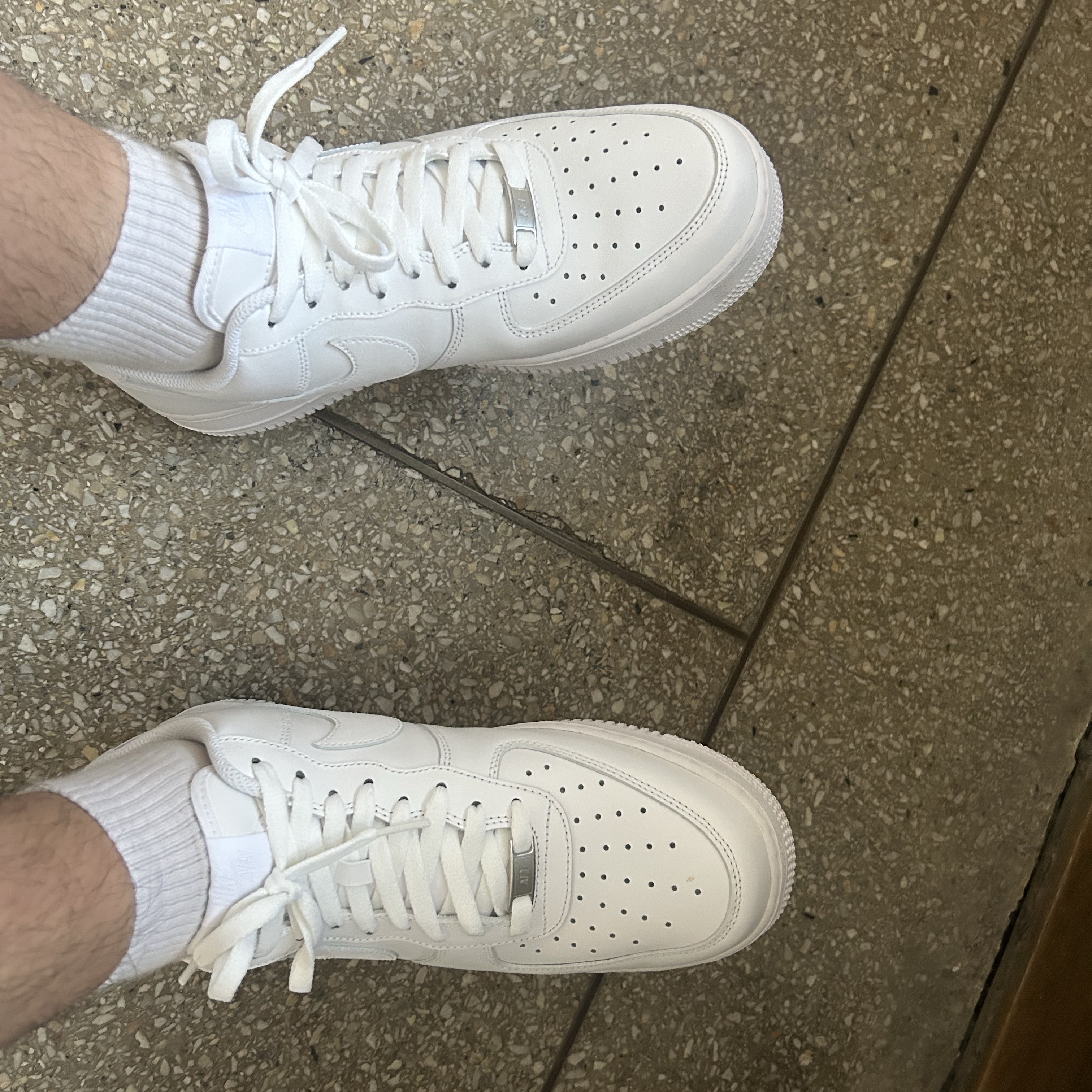 Nike Air Force 1 '07 Low White 착용 스타일