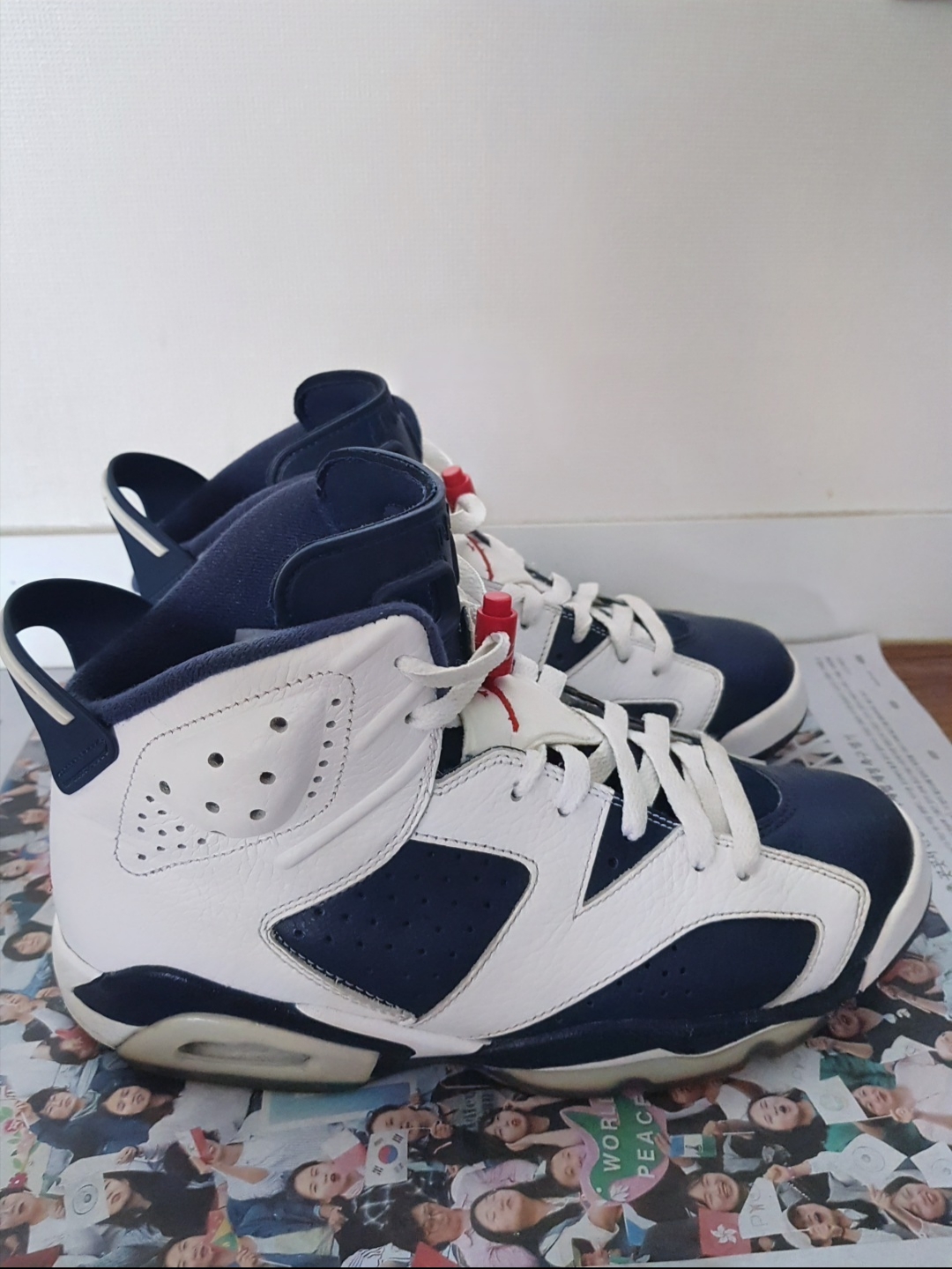 Jordan 6 Retro Olympic Sydney 2000 착용 스타일 - 1