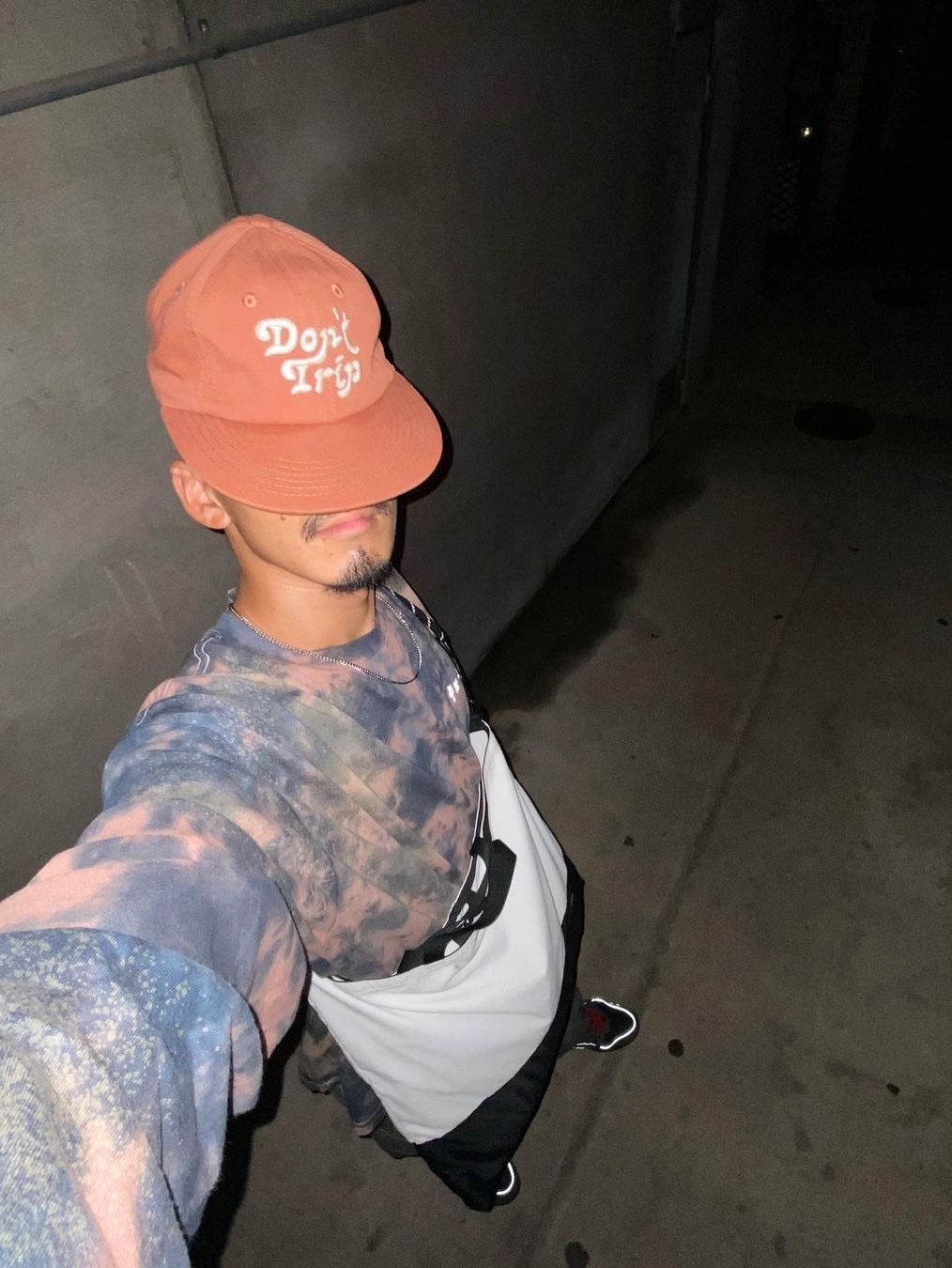 Free & Easy Don't Trip Strapback Hat Rust 착용 스타일