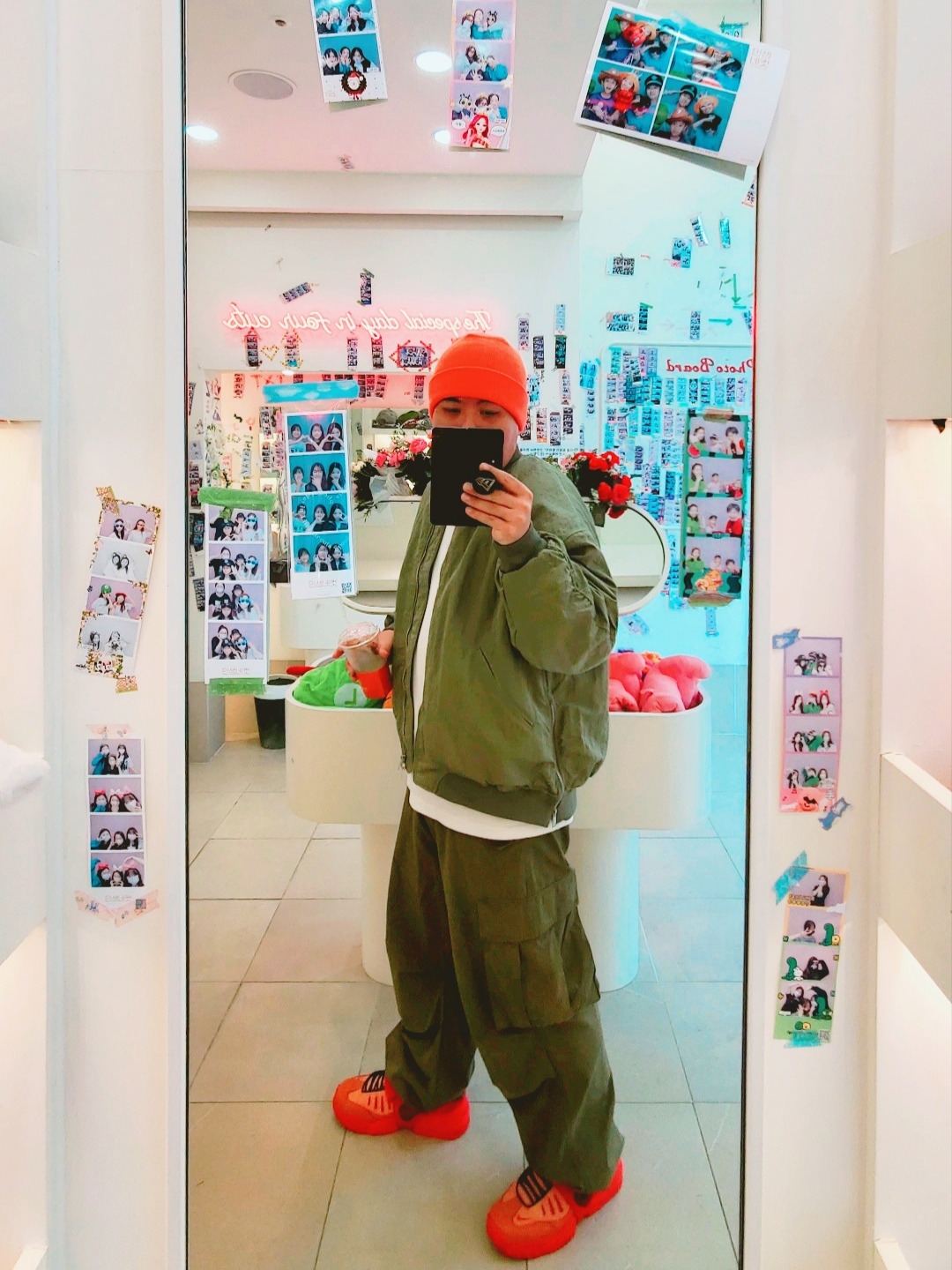 Nike x Ambush Air Adjust Force SP Light Madder Root and Burgundy Crush 착용 스타일 - 1