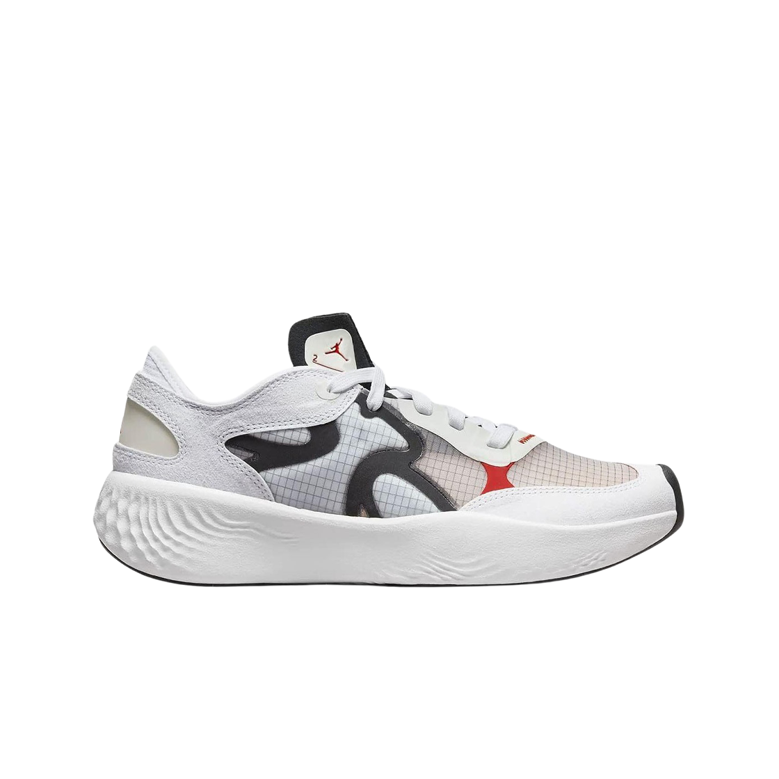 DM3384-160 (W) Jordan Delta 3 Low White Chile Red