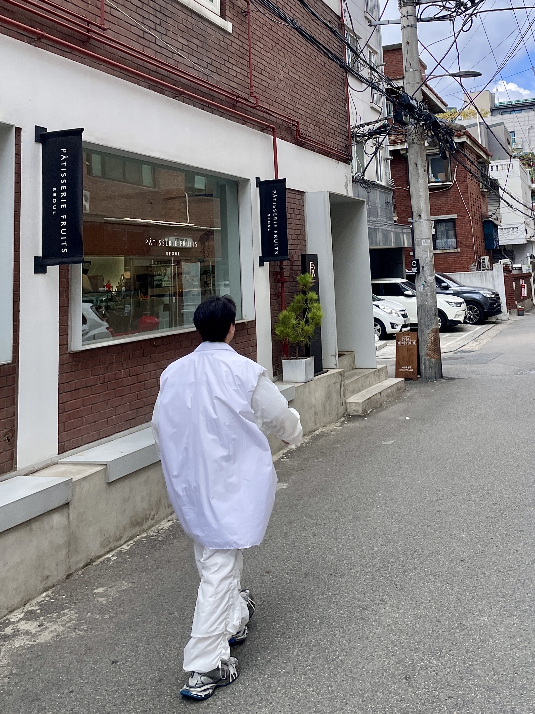 Balenciaga 3XL Sneakers Worn Out Grey White Blue 착용 스타일 - 2