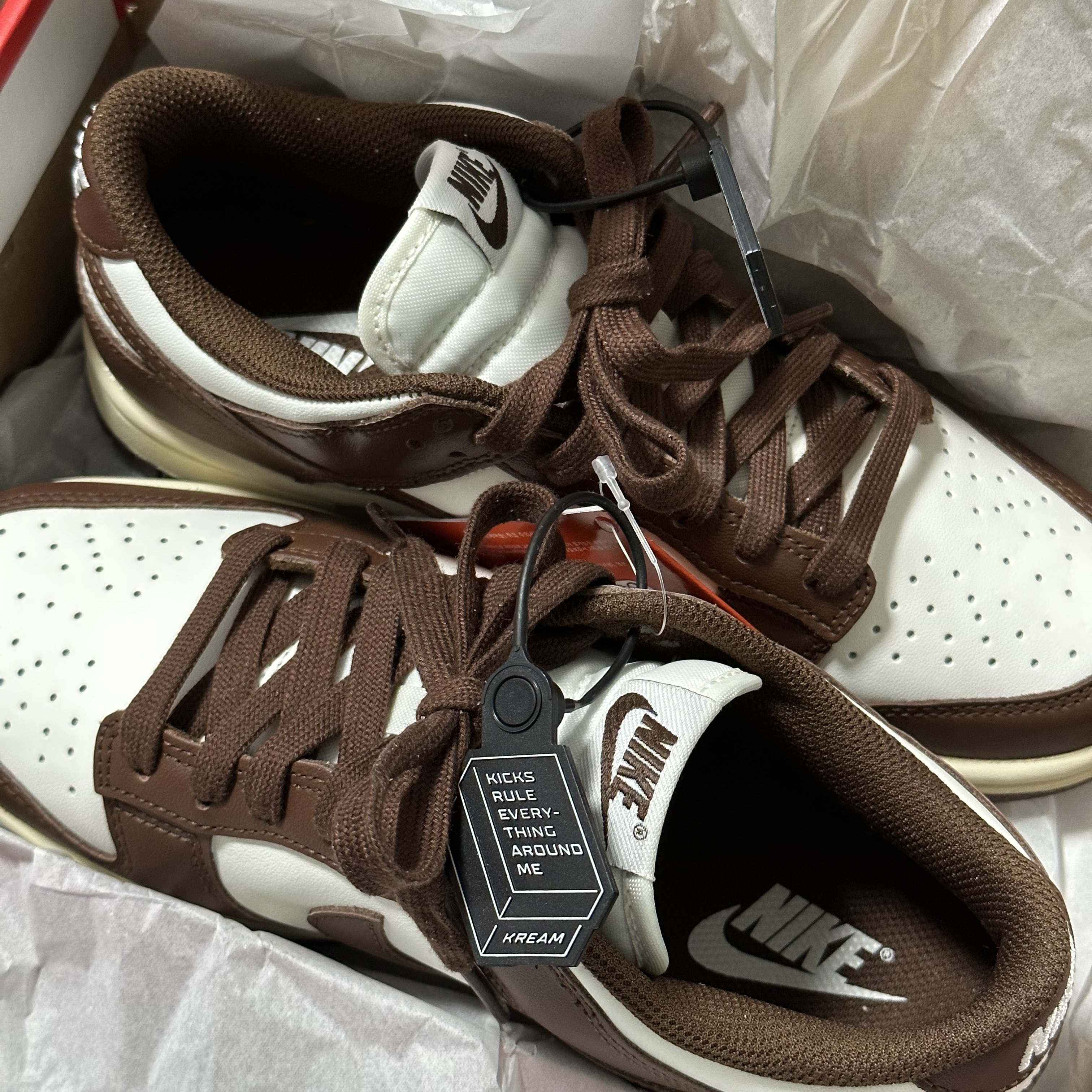 (W) Nike Dunk Low Sail Cacao Wow 착용 스타일