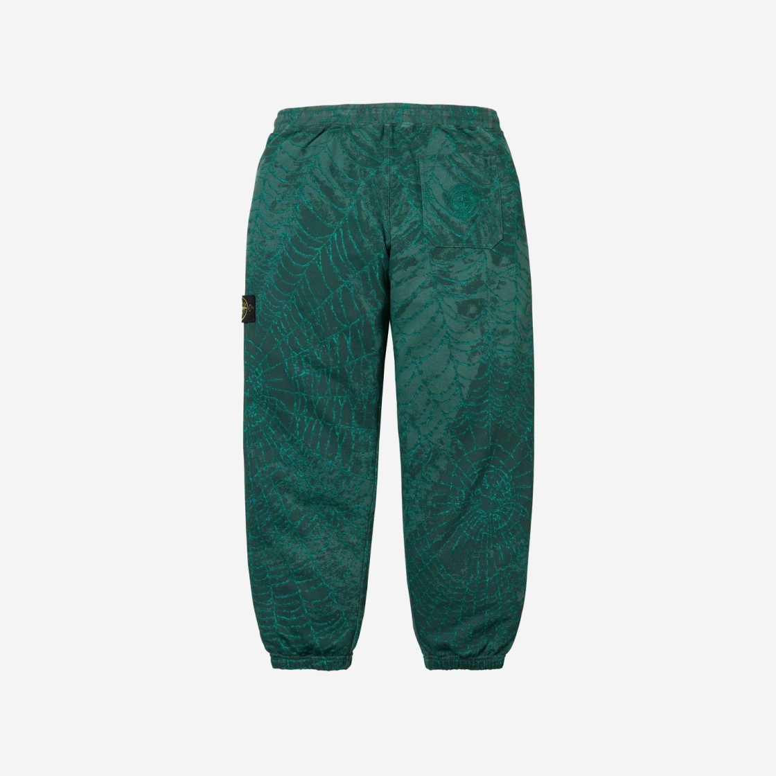 Supreme x Stone Island Sweatpant Dark Green - 23FW 상세 이미지 2