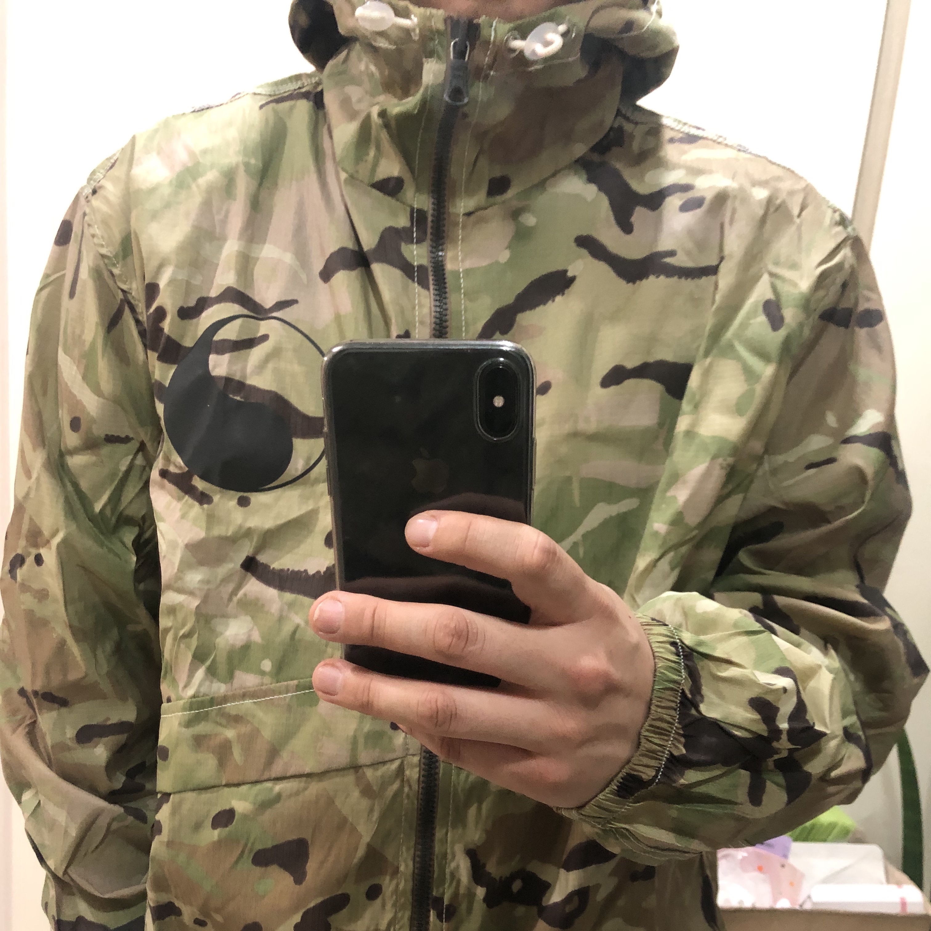 Our Legacy Work Shop Windbreaker Ripstop Camouflage 착용 스타일