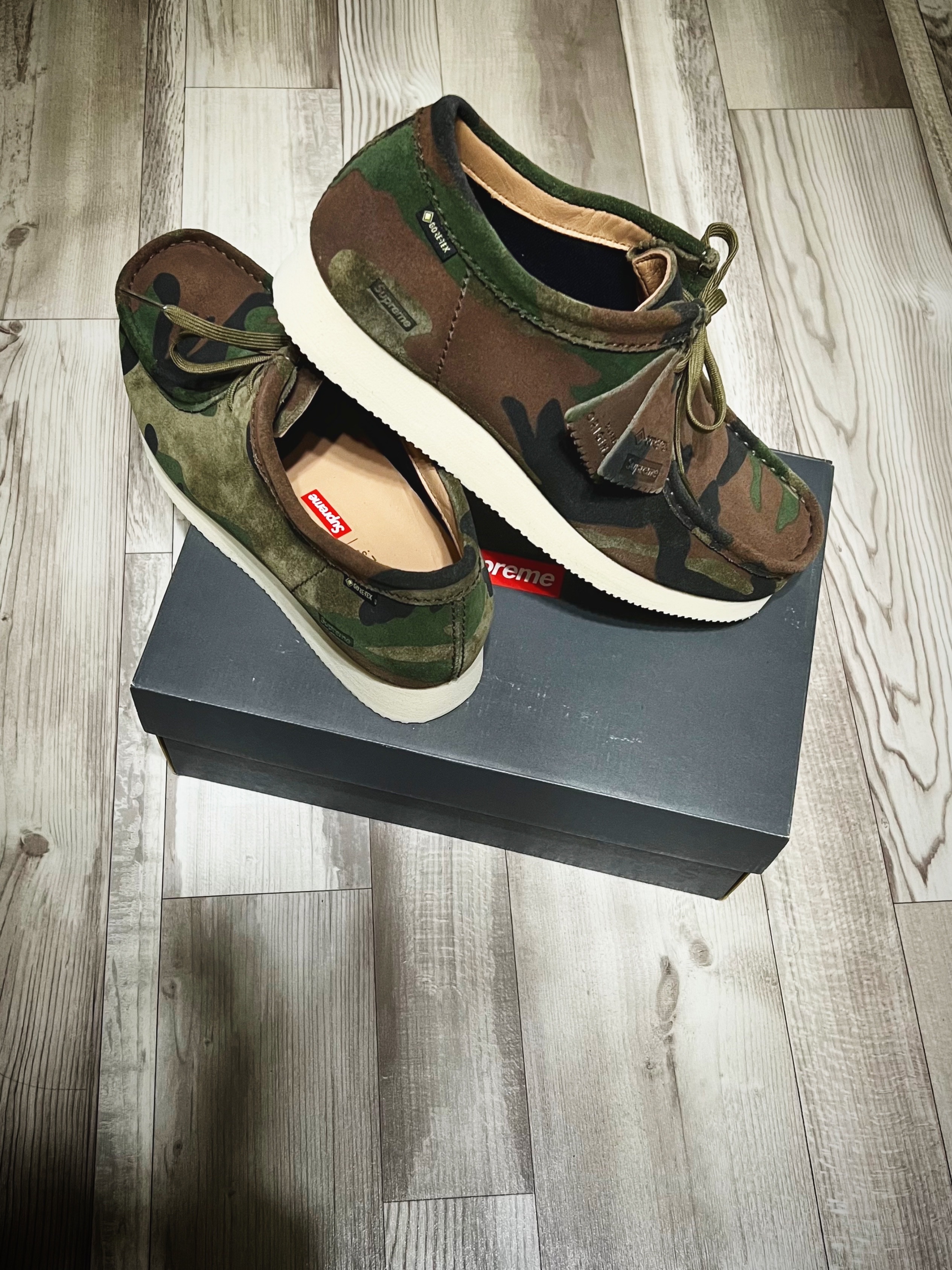 Supreme Military Boonie Olive Prym1 Camo - 22SS, Supreme Griffin Camp Cap Yellow Camo - 22FW 착용 스타일 - 7