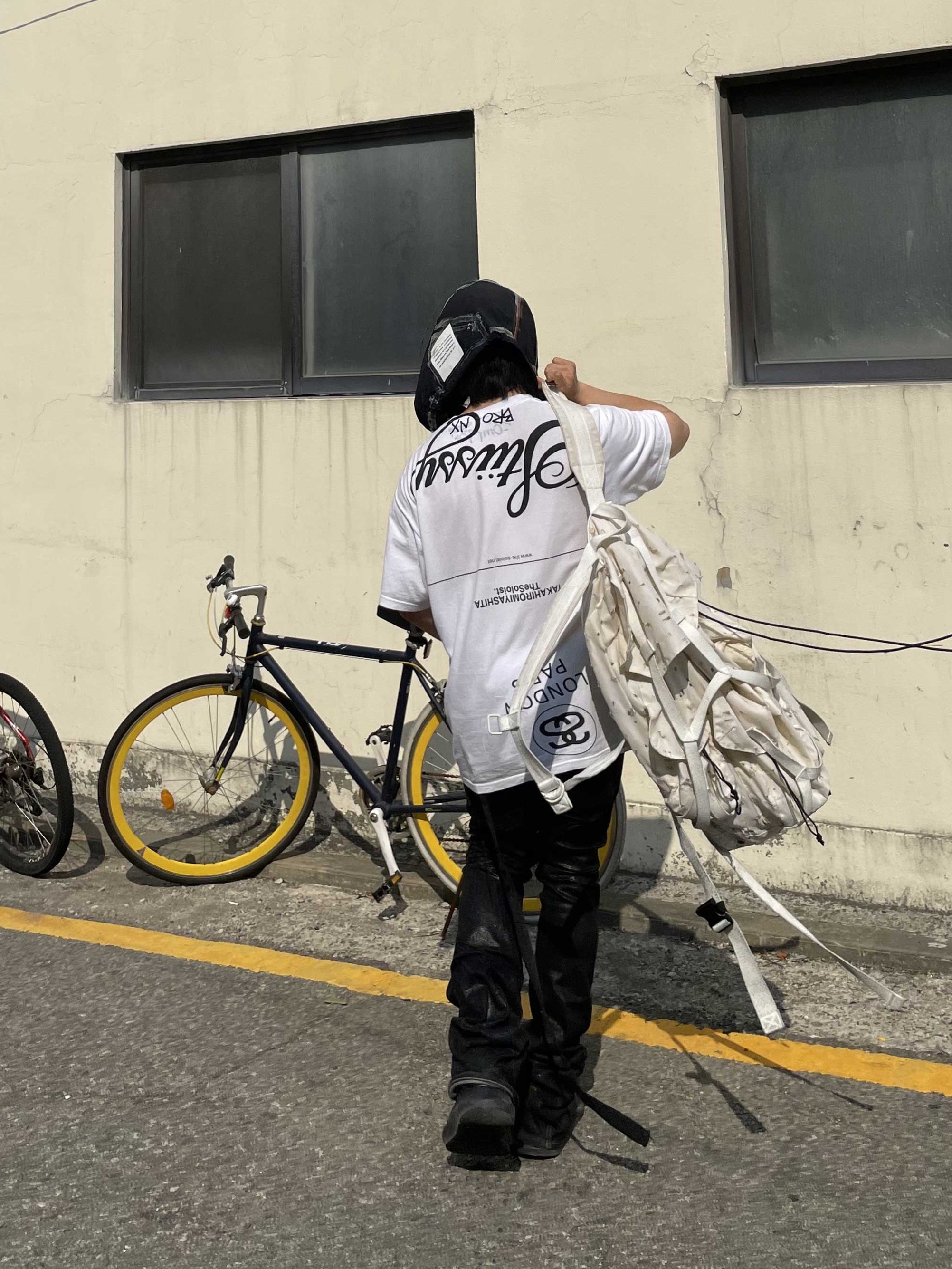 Stussy x Takahiromiyashita The Soloist 40 WT T-Shirt 착용 스타일 - 2